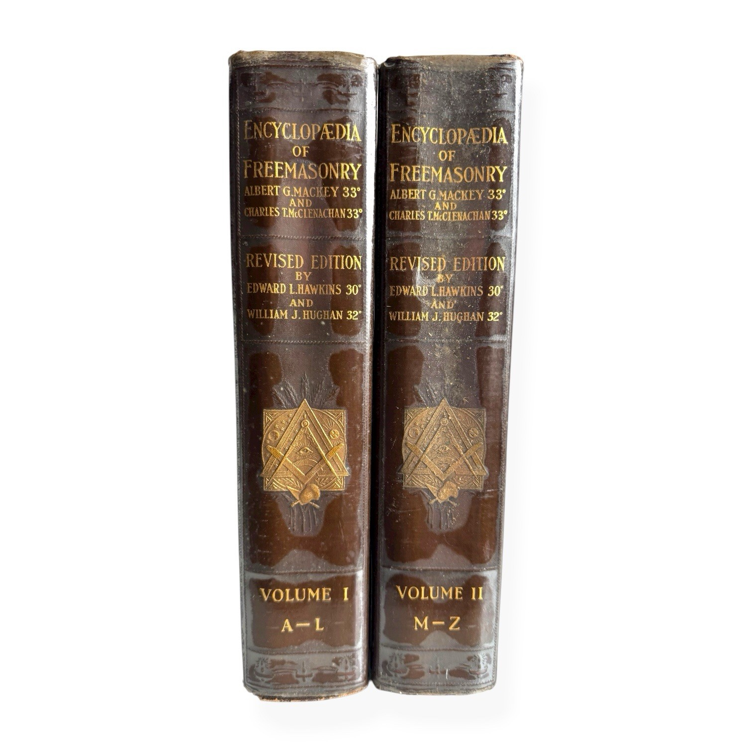 Rare 1925 Encyclopaedia of Freemasonry – 2 Volume Set | Mackey, Hughan & Hawkins