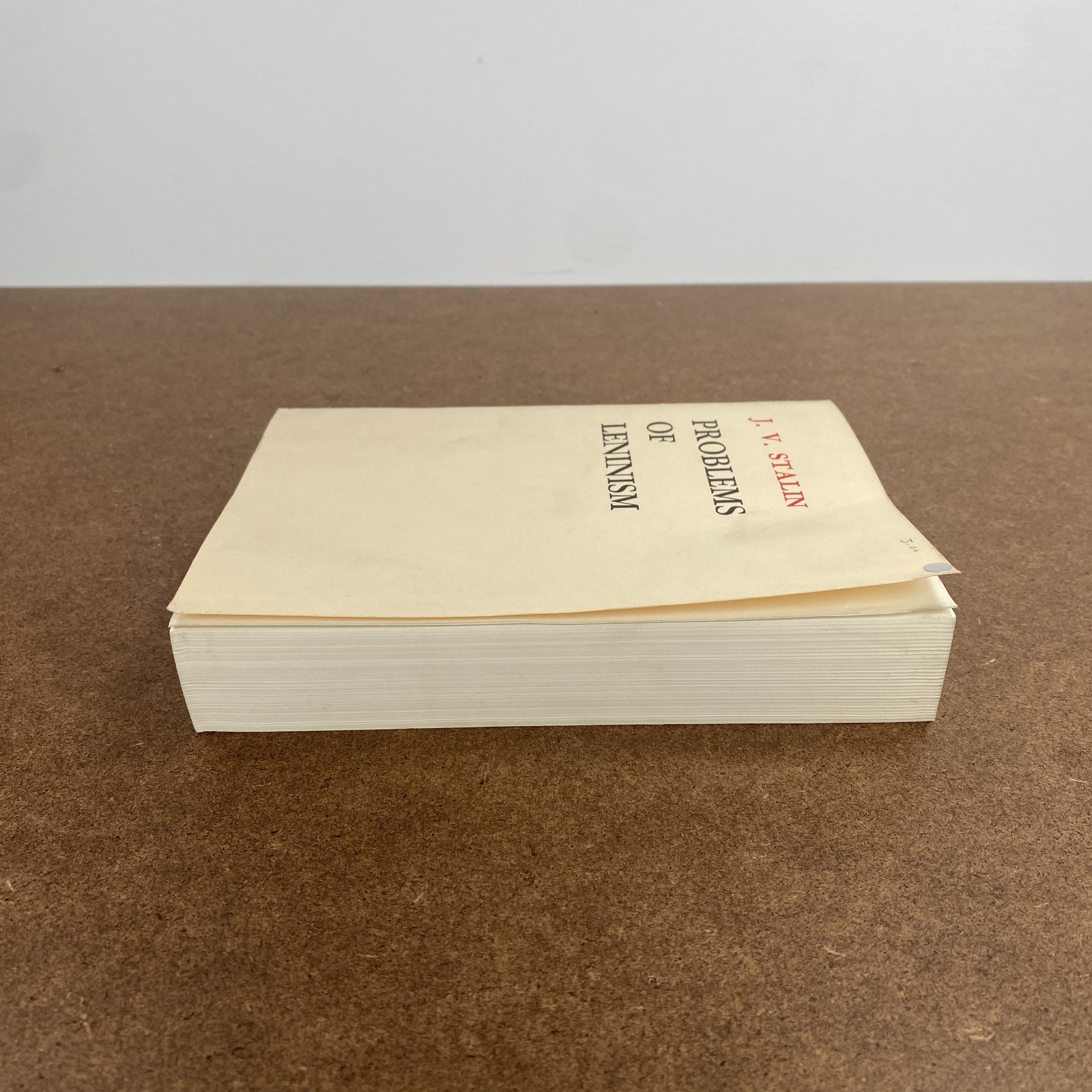 Problems of Leninism J V Stalin First Edition 1976 FLP Peking Paperback Marxism