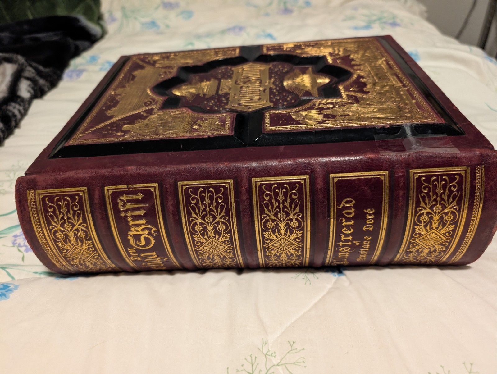 Rare Swedish Illustrated Bible–Den Heliga Skrift, 1880s H. M. Melin/Gustave Doré