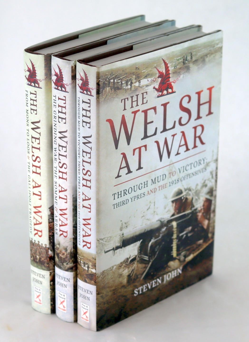 Steven John 2018 The Welsh at War World War I Trilogy Hardcover w/Dustjacket