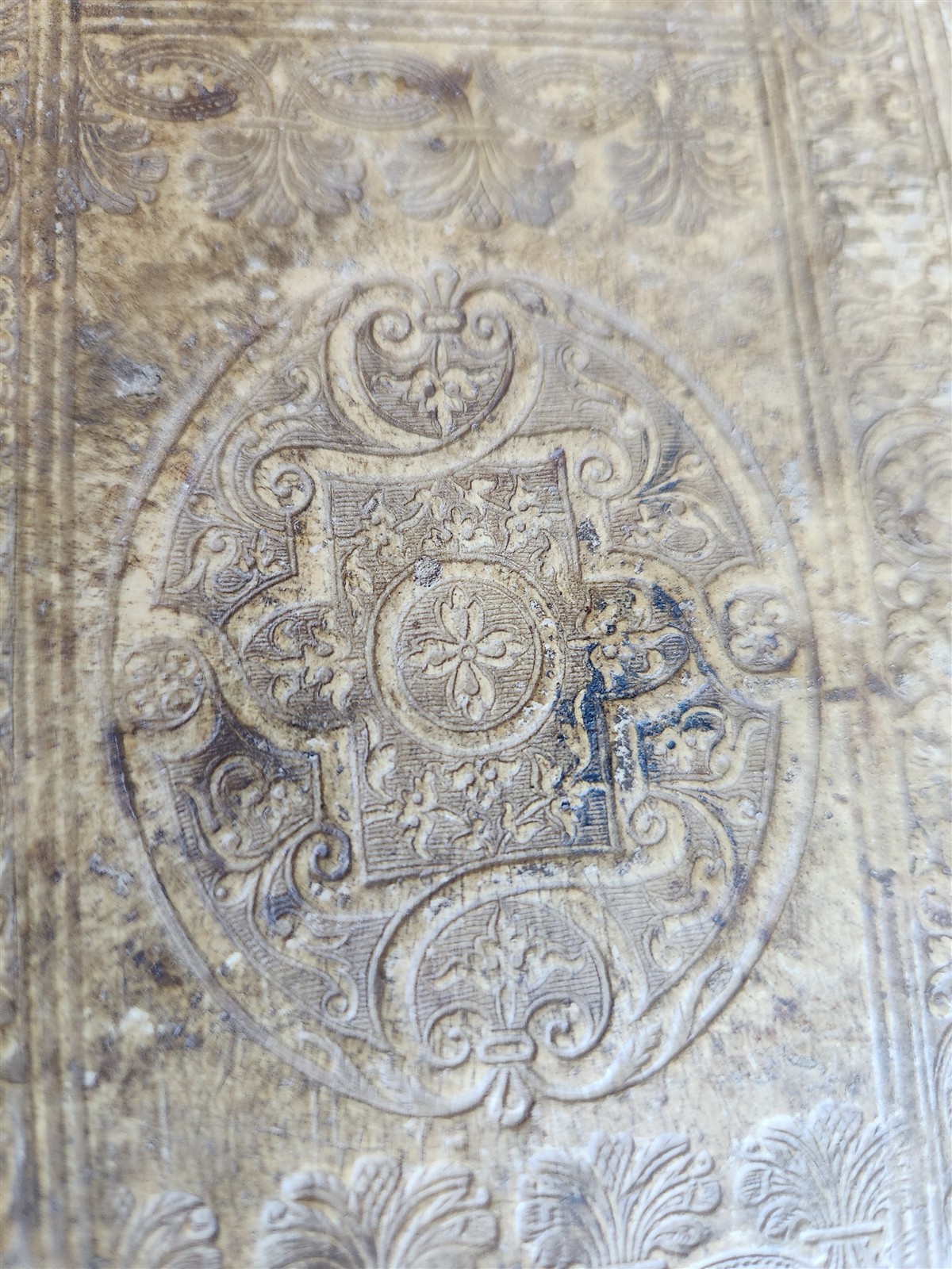 1567 HORACE POETRY antique HAND TOOLED PIGSKIN BINDING 16th CENTURY