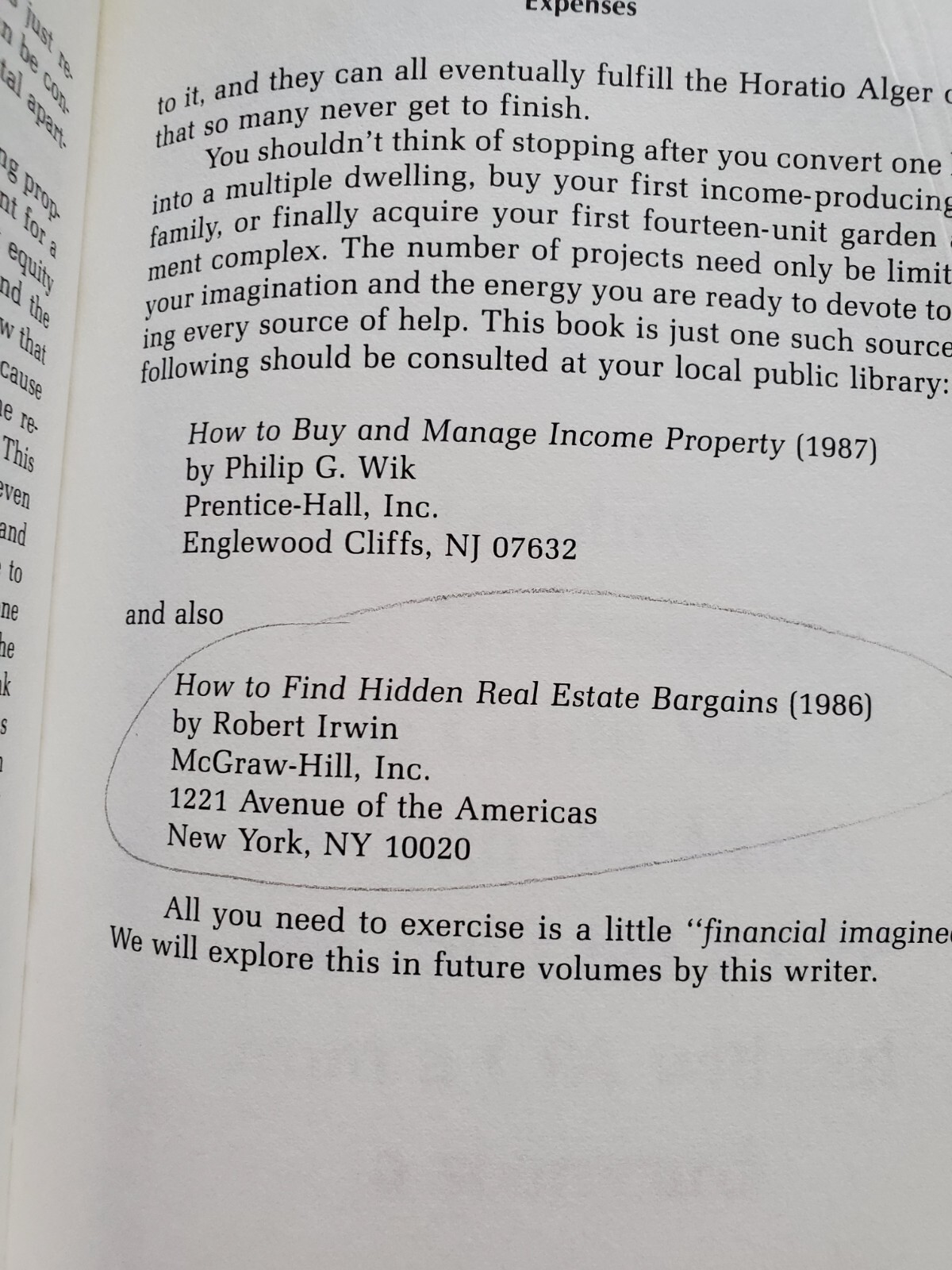 Bill Bresnan Speaks on Real Estate WABC Talk Radio 77 Autographed Hardcover 1987