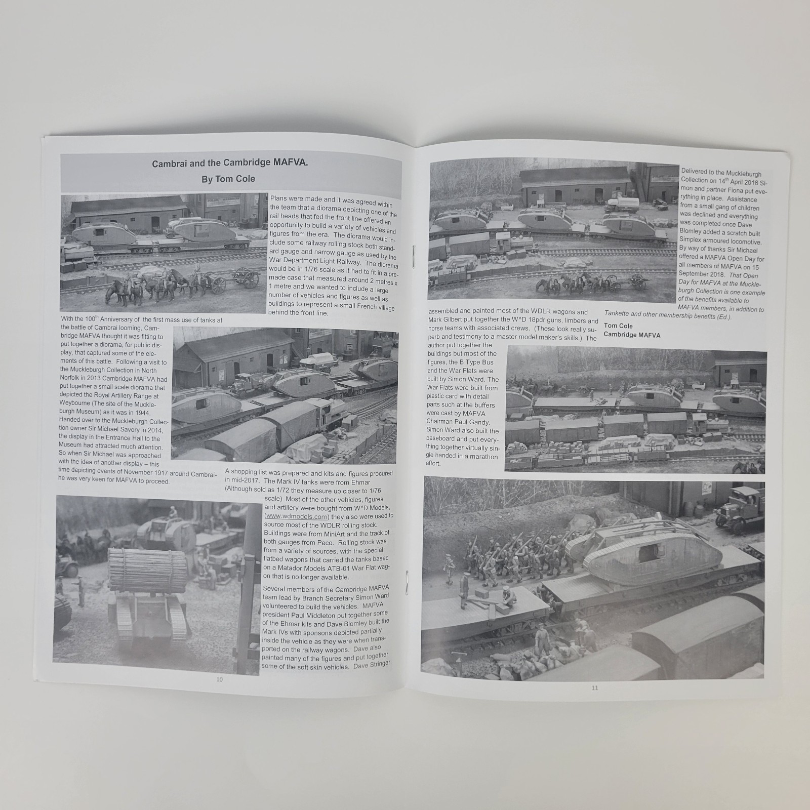 2019-2020 Tankette Miniature MAFVA Magazine~Complete Volumes 54-55~Lot of 12