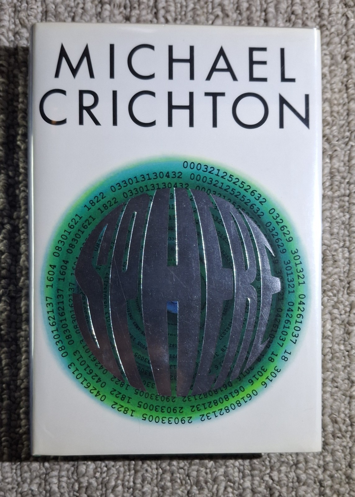 SPHERE by Michael Crichton 1st/1st Printing HCDJ 1987 Knopf FINE $17.95