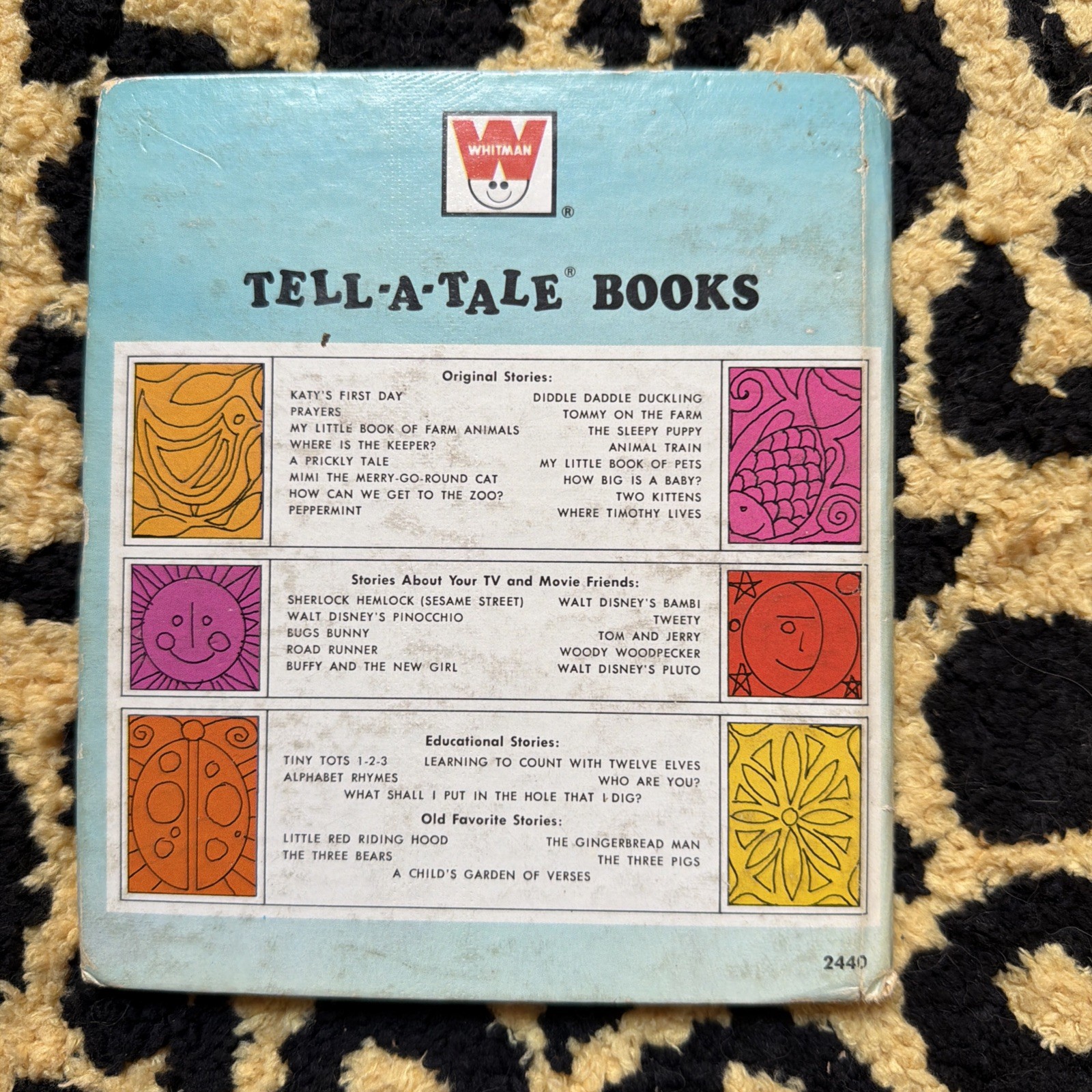 Vintage Whitman Tell-A-Tale Kids Book Lot of 10 Hardcover 1950s-1960s Stories
