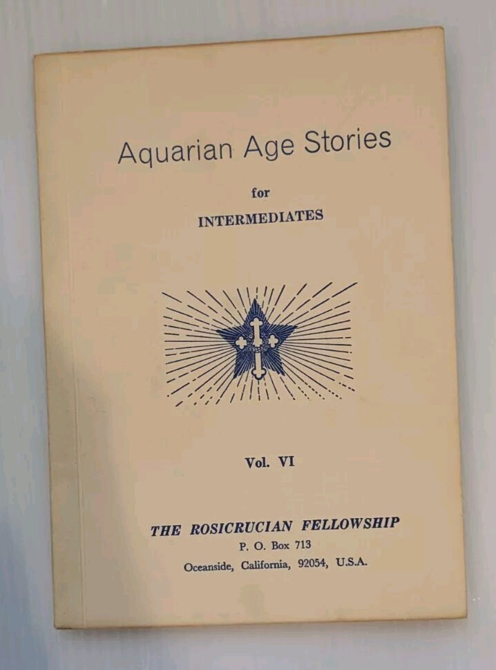 RARE Lot of 5 Vtg AQUARIAN AGE STORIES FOR CHILDREN The Rosicrucian Fellowship