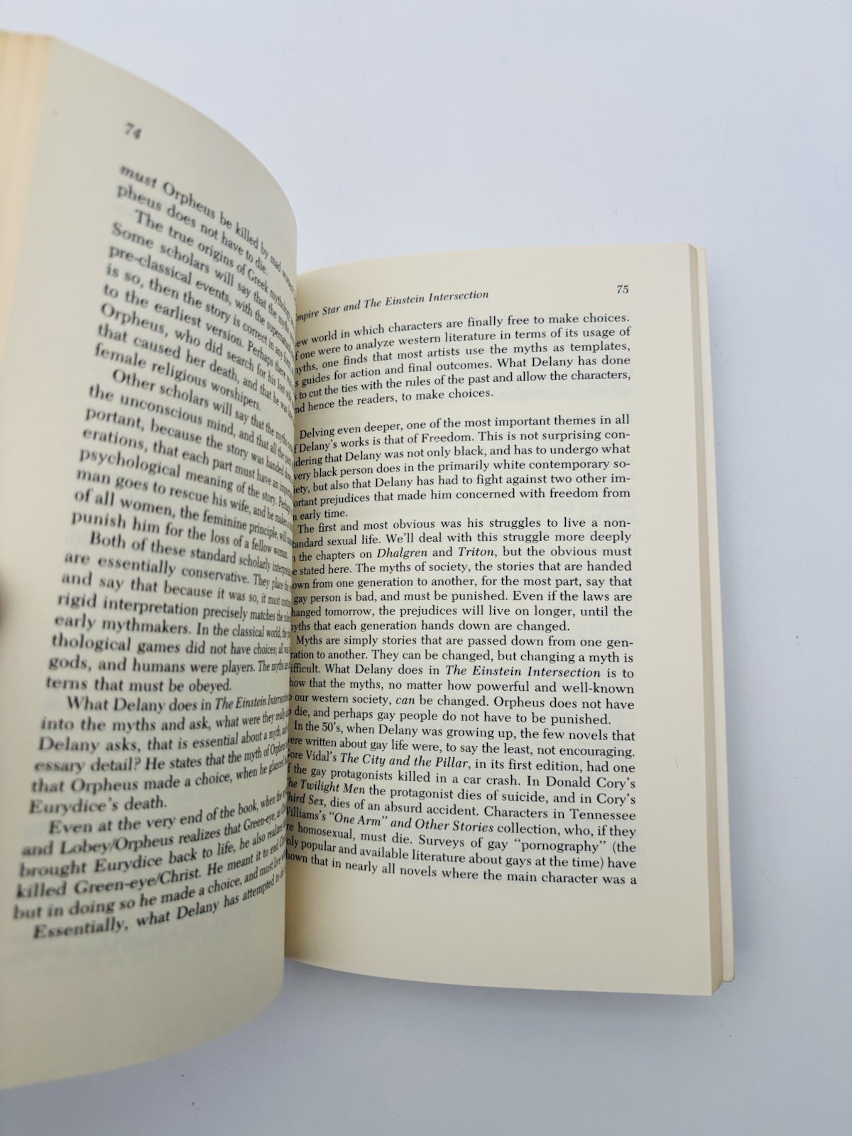 Samuel R. Delany – Seth McEvoy – Frederick Ungar Publishing Co. Edition PB VG