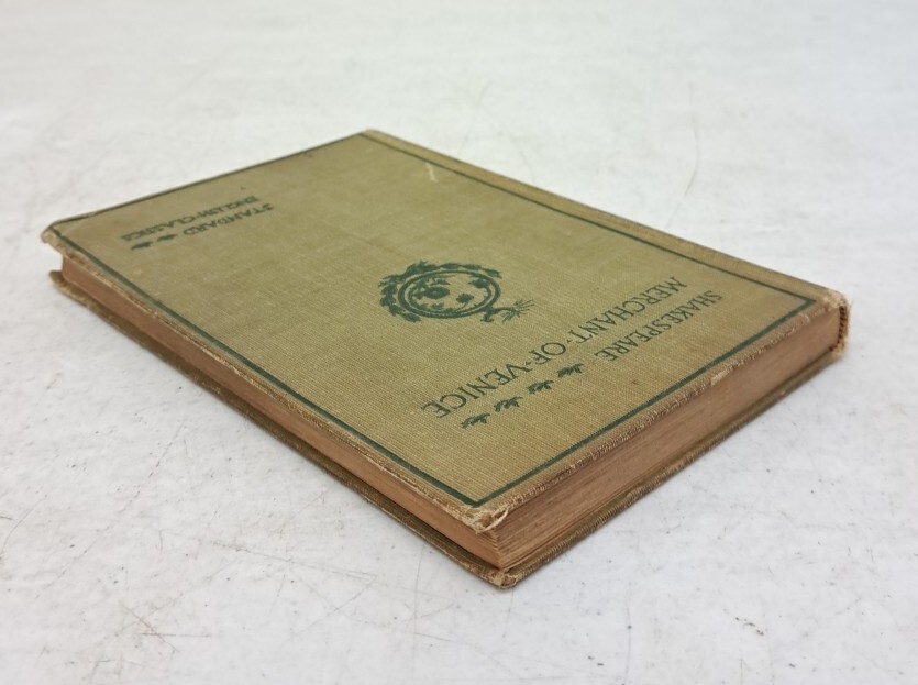 Antique 1900 Printing Of Shakespeare’s Merchant Of Venice #2.4.39