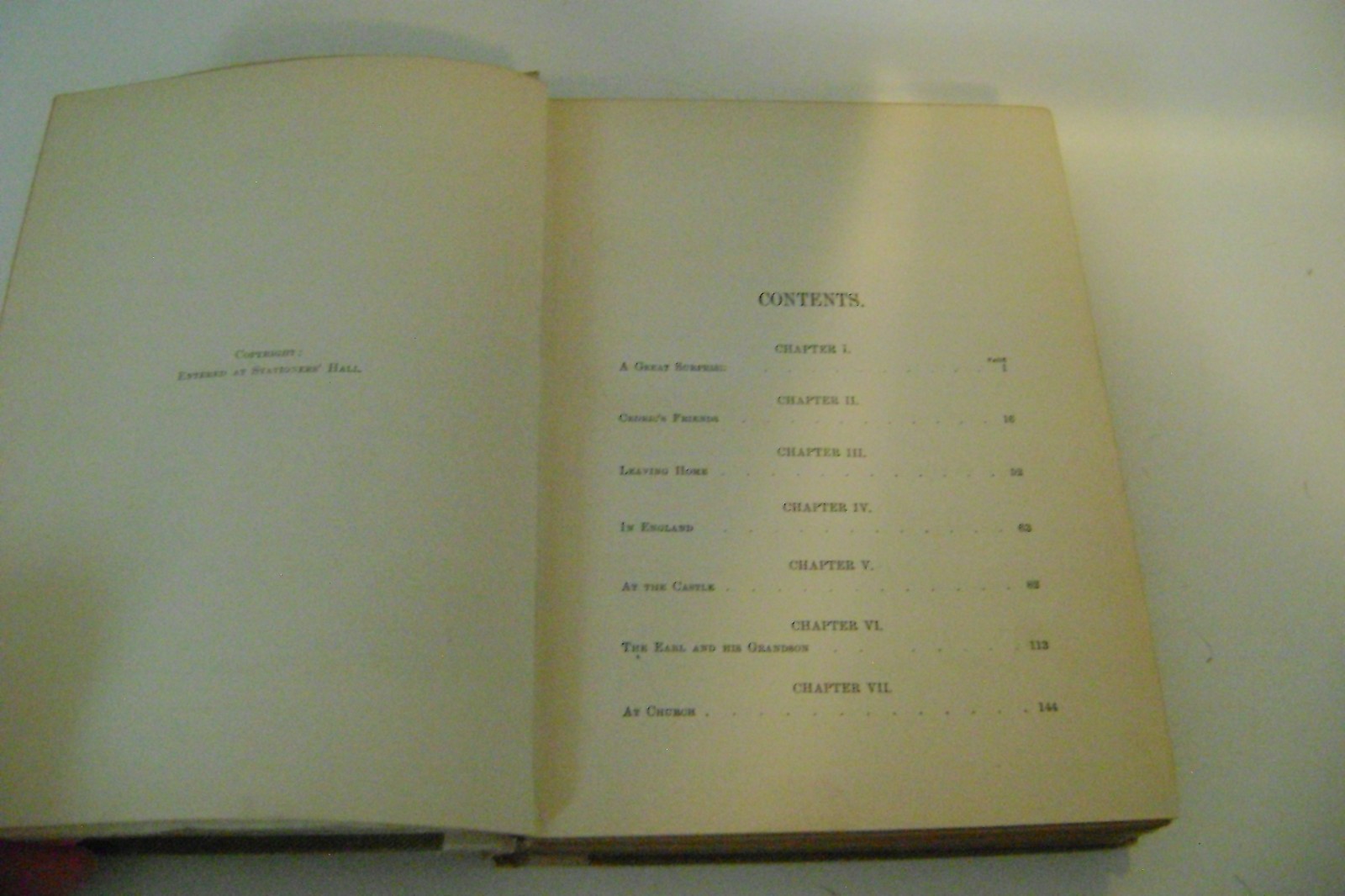 LITTLE LORD FAUNTLEROY Frances Hodgson Burnett Frederick Warne 1908 HC Illustrat