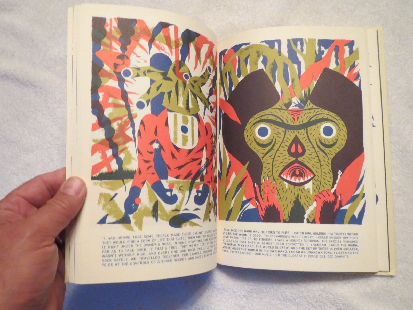 No Man’s Land by Blexbolex 2012 Nobrow 1st Edition Hardbound Graphic Novel