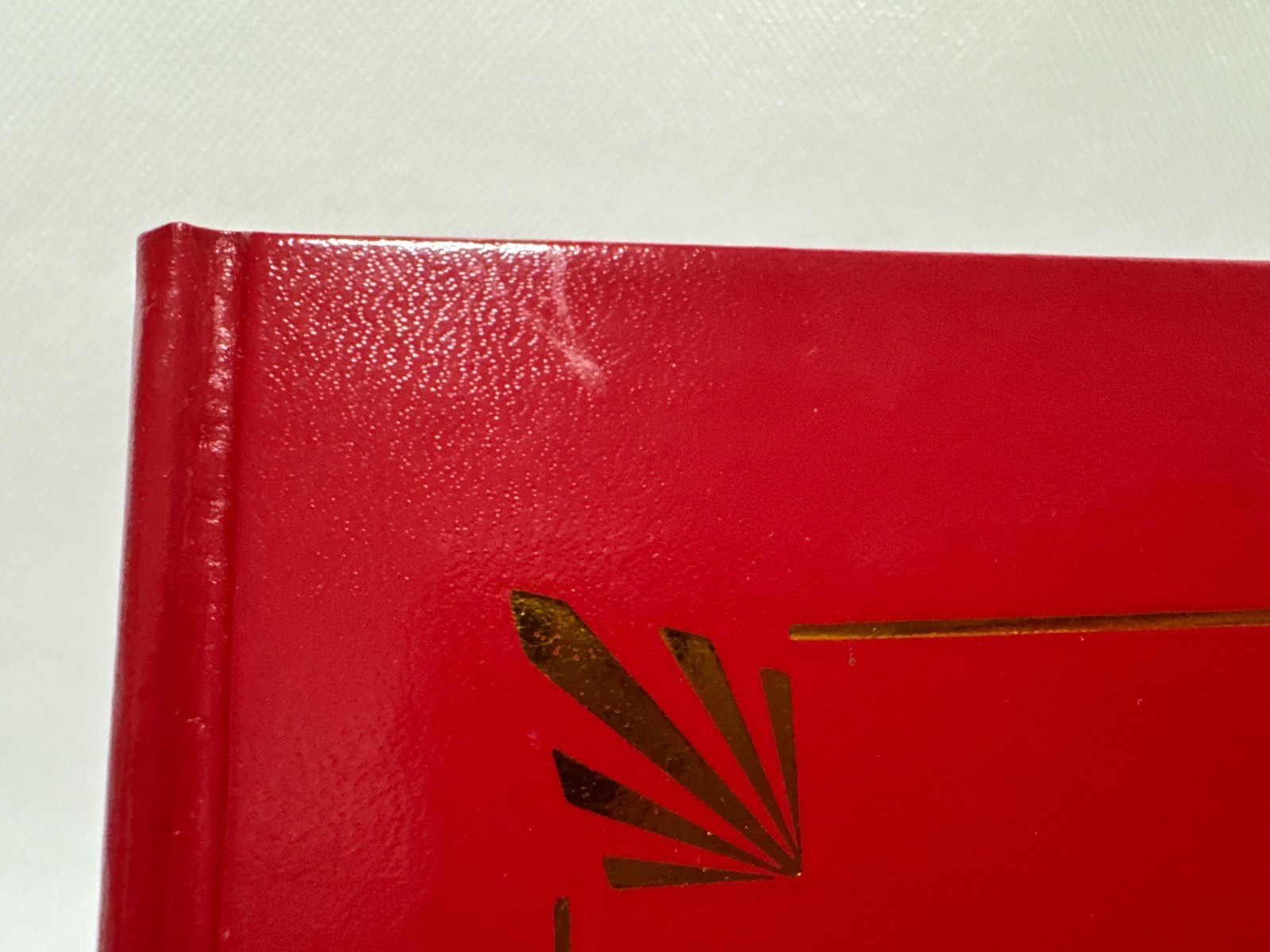 NEAR FINE ~ Gerald’s Game by Stephen King Library Red Faux Leather Hardcover