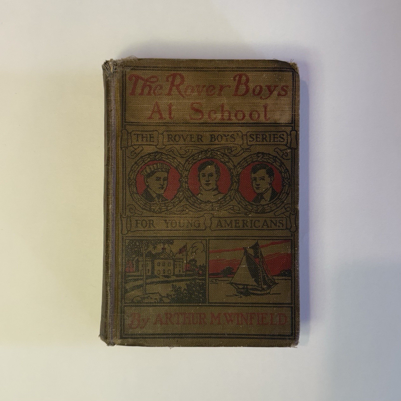 The Rover Boys at School Arthur M. Winfield Antique Juvenile Fiction Boys Book