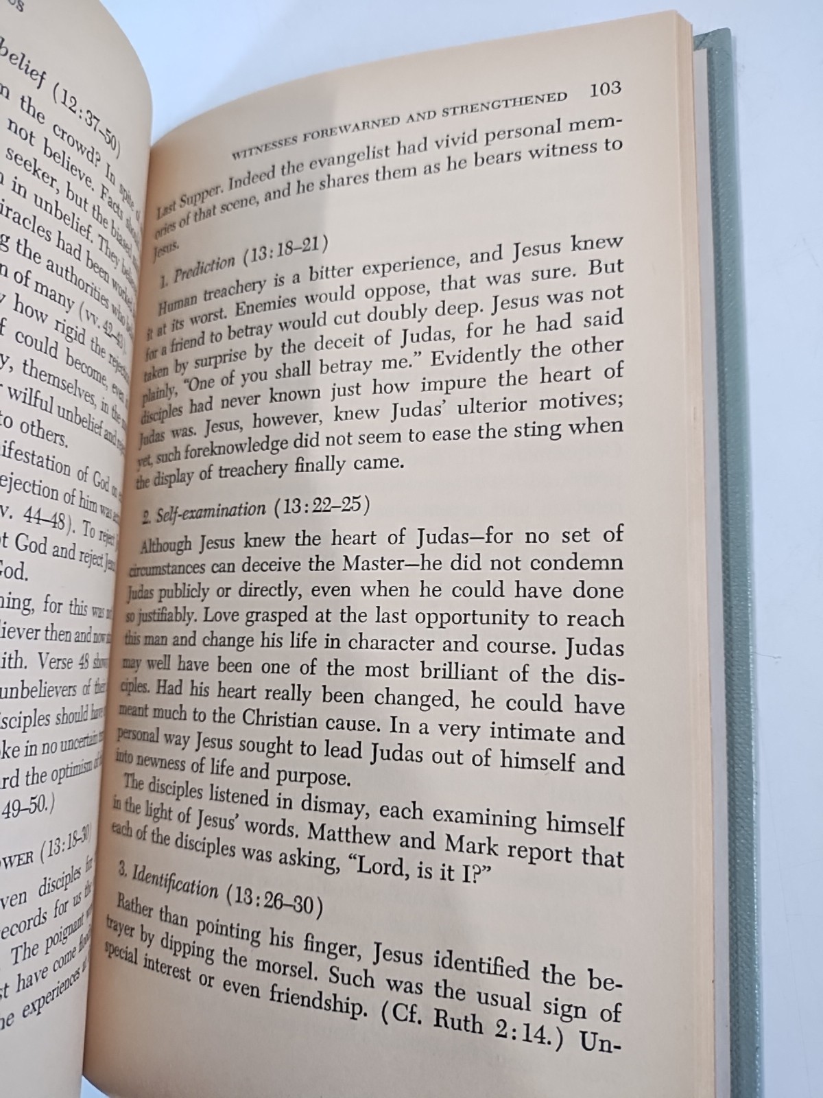 Sullivans Bible Home Course: John’s Witness to Jesus Home Study Guide 1965 HC