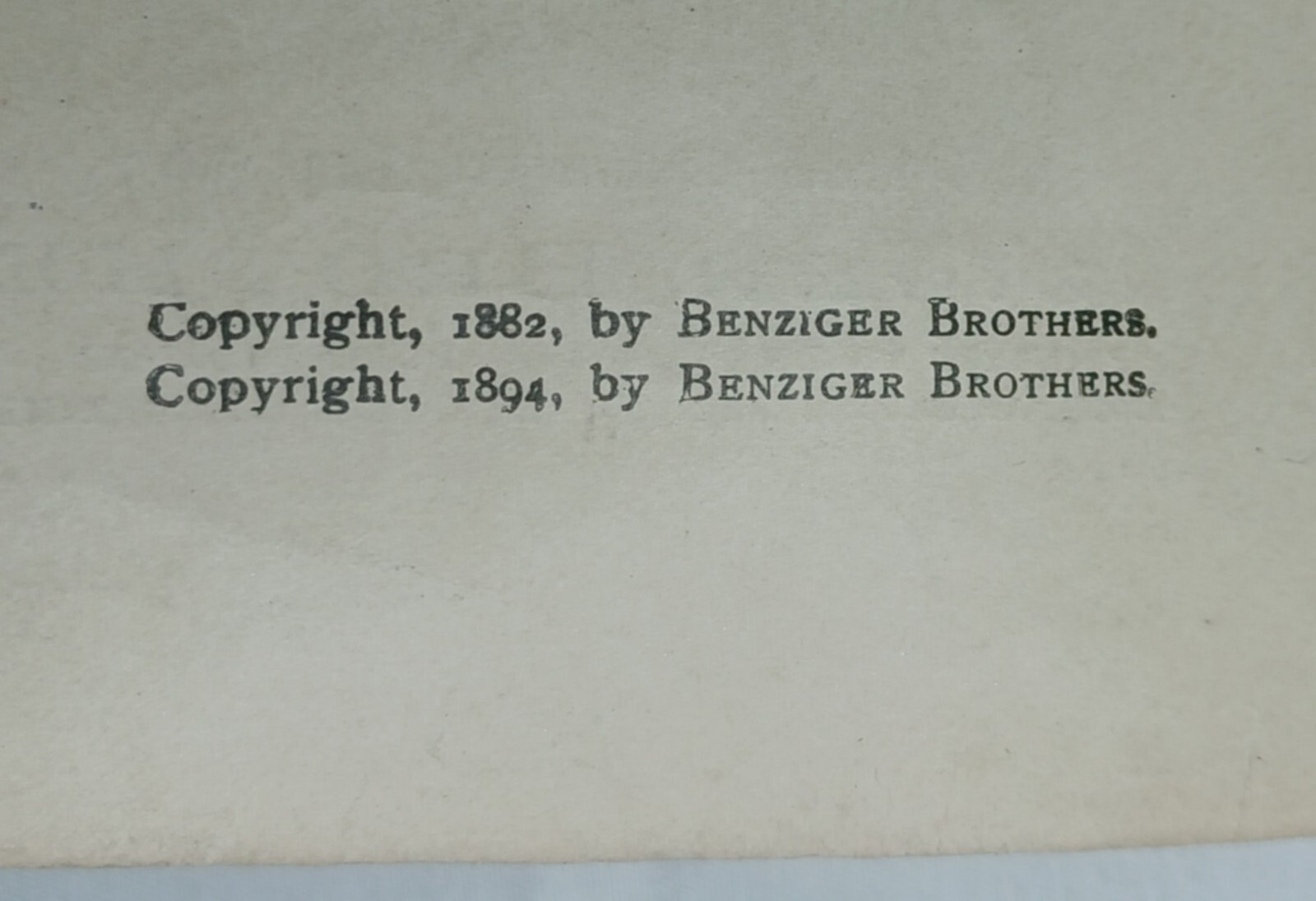 Bible Stories For Little Children 1894 Benzinger Brothers Antique Book