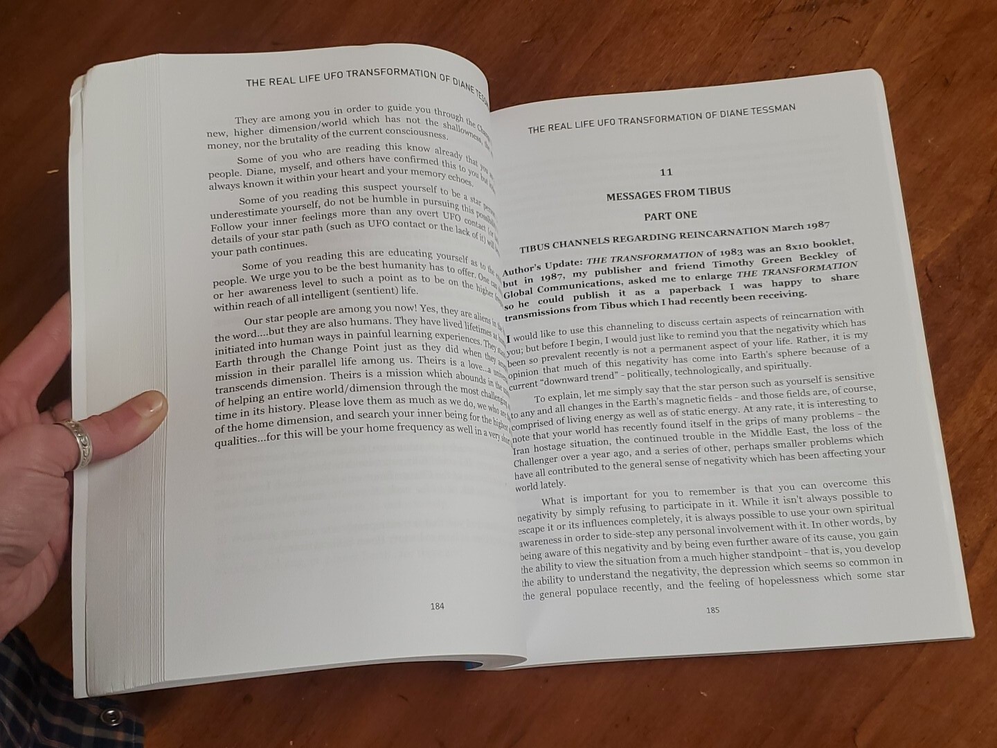 The UFO Transformation of Diane Tessman / 2020 Inner Light/Global Comm. – SIGNED