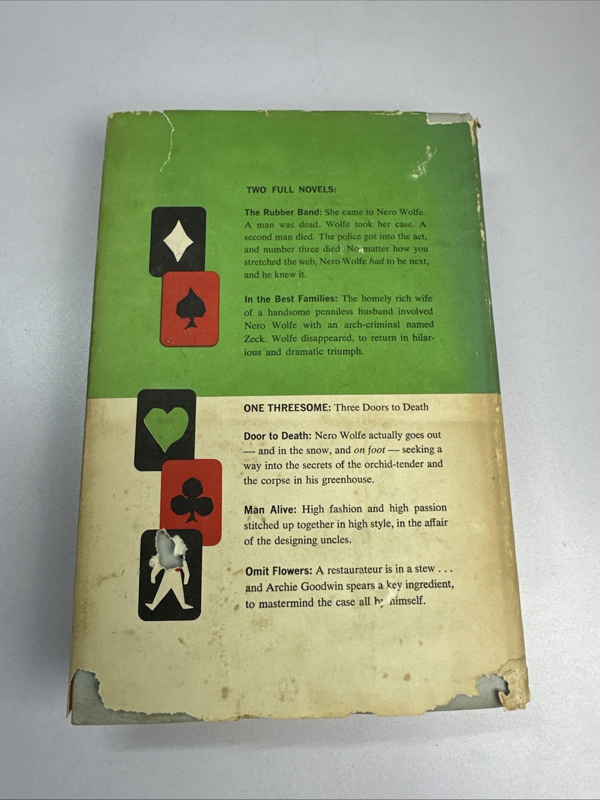 Rex Stout – Five of a Kind – 1st/1st 1961 Viking – Nero Wolfe Omnibus