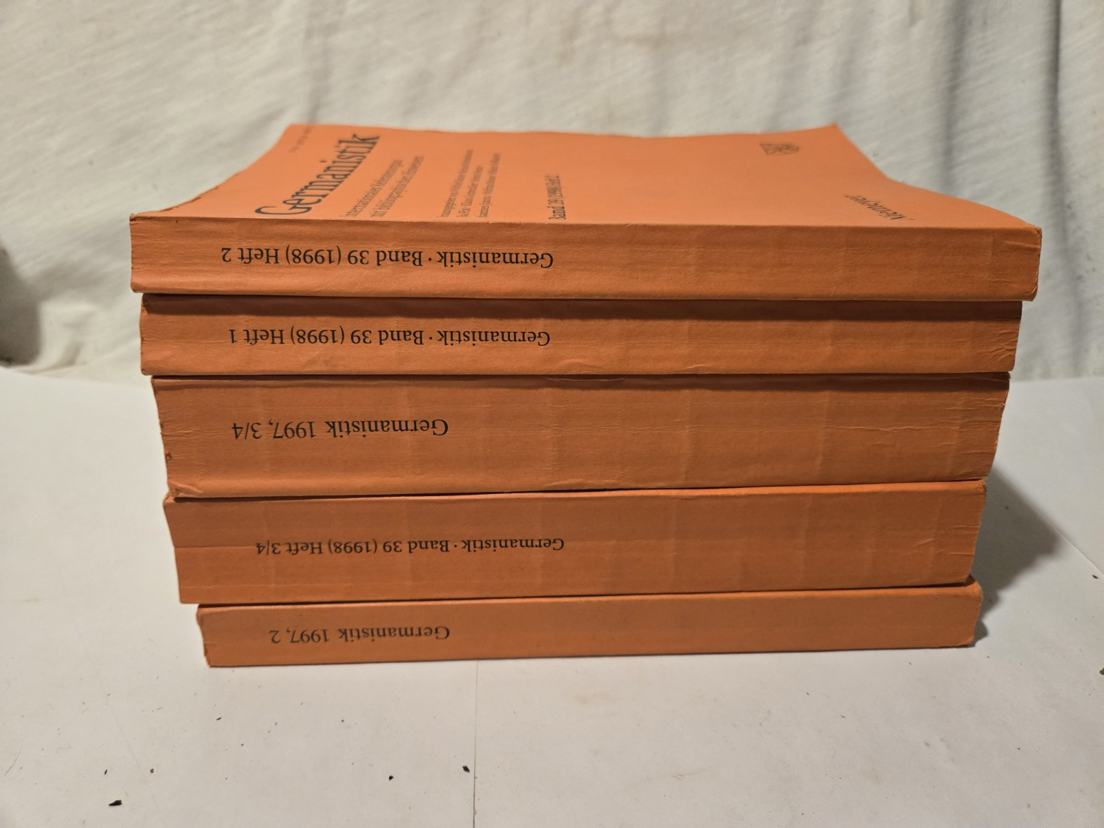 5 Volumes Germanistik 1997 – 1998