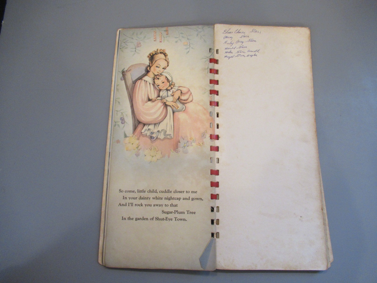 Wynken Blynken Nod Dinky Bird Calico Cat Eugene Field Twin Tall Board Book