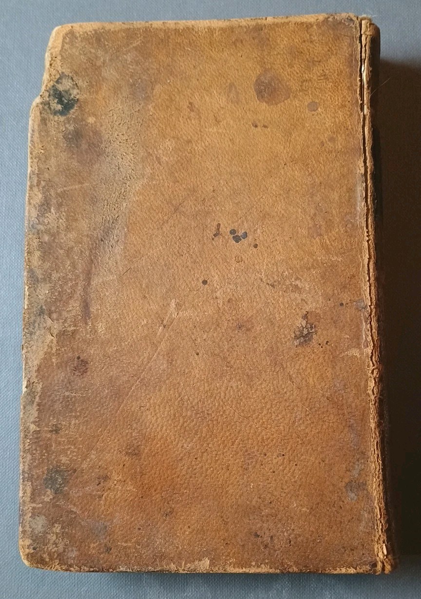 “Elementary Algebra” by Charles Davies, 1857 HC Schoolbook Textbook Mathematics