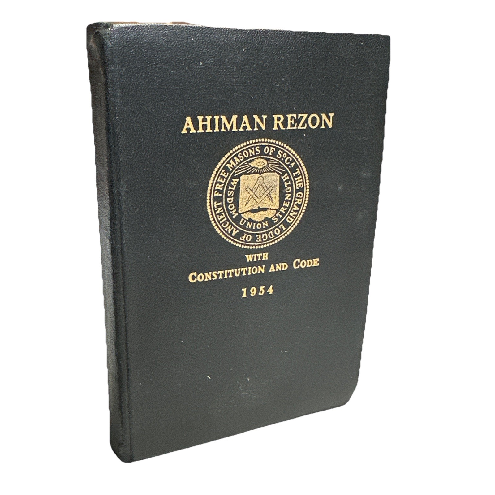 The Ahiman Rezon With Constitutions And Code Free Masons Of S.C. 1954