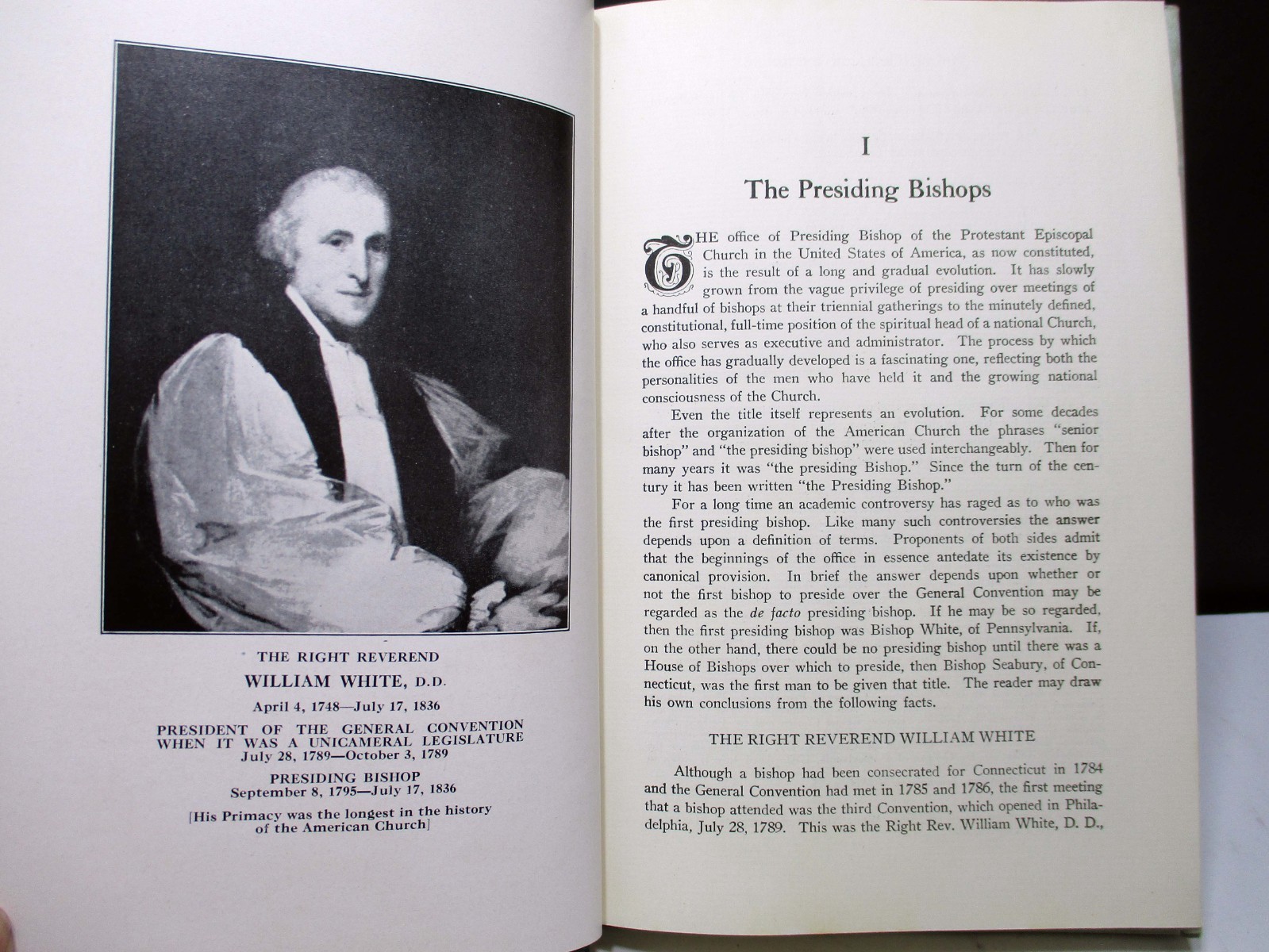 The General Convention Offices and Officers 1785 – 1950 C. Rankin Barnes