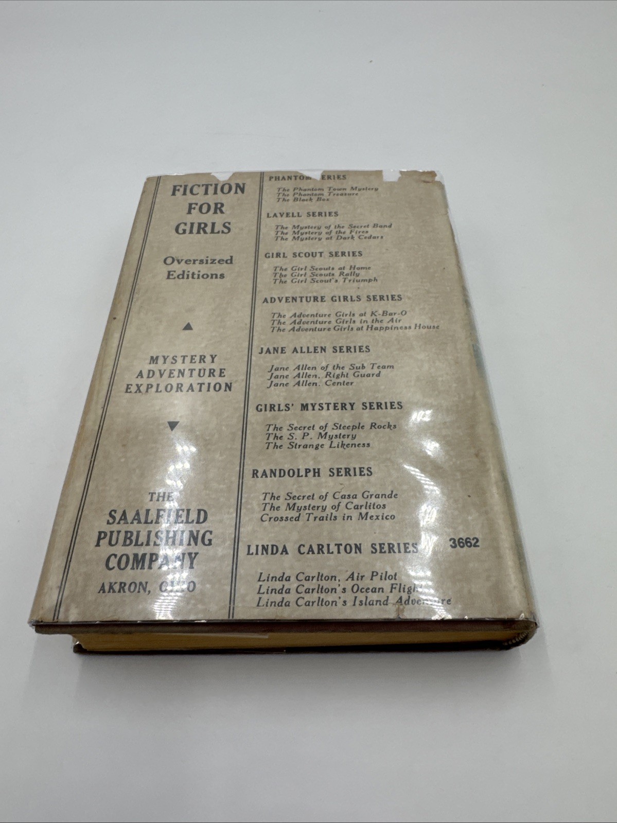 The S.P. Mystery 1930 Harriet Pyne Grove HCDJ Vintage Girls Juvenile Fiction