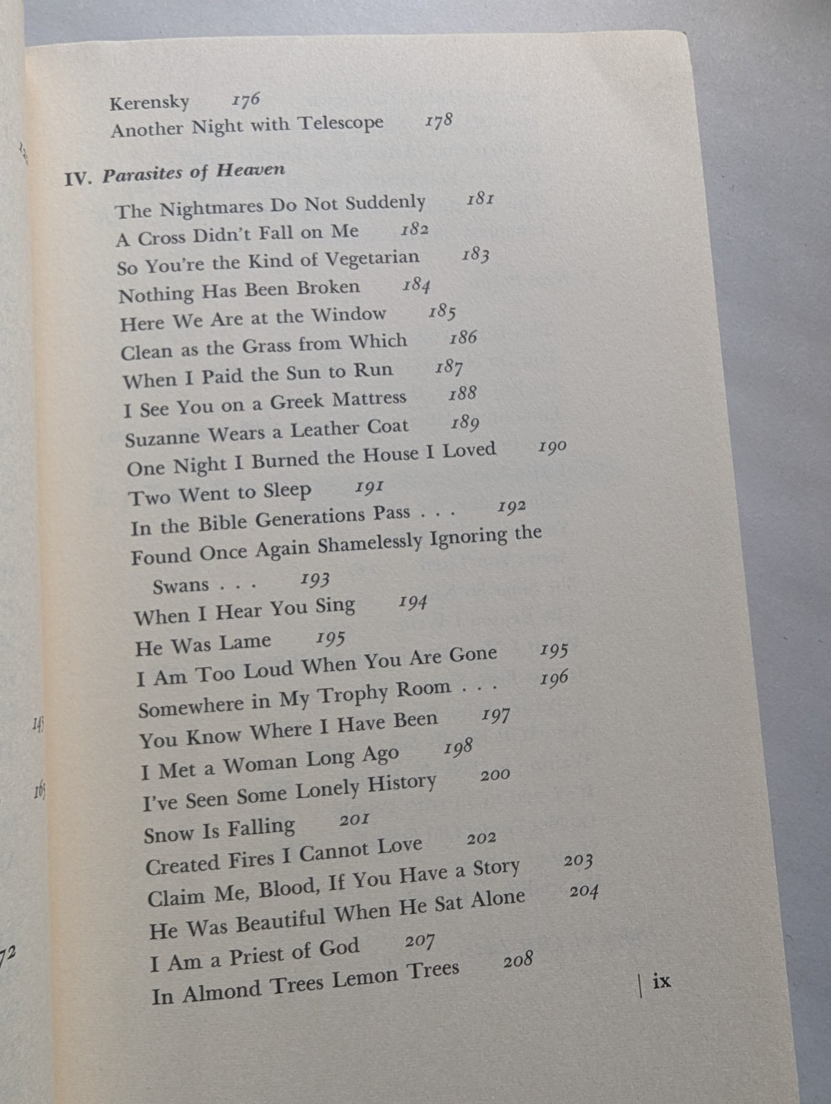 Leonard Cohen Selected Poems 56-68 C-234 Viking Compass 1968. 6th printing. PB