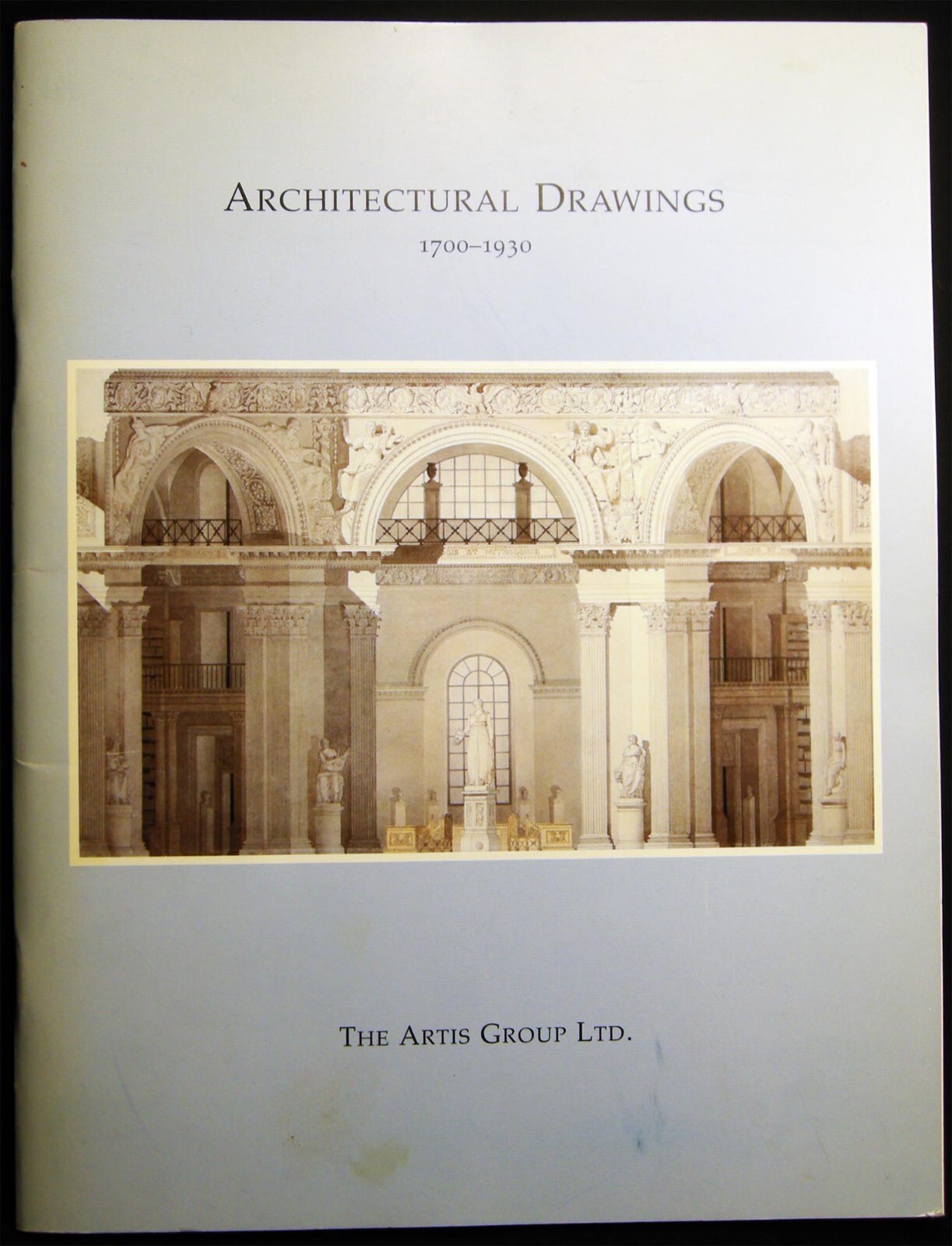 1985 ARTS GROUP LTD. CATALOG ARCHITECTURAL DRAWINGS 1700 – 1930