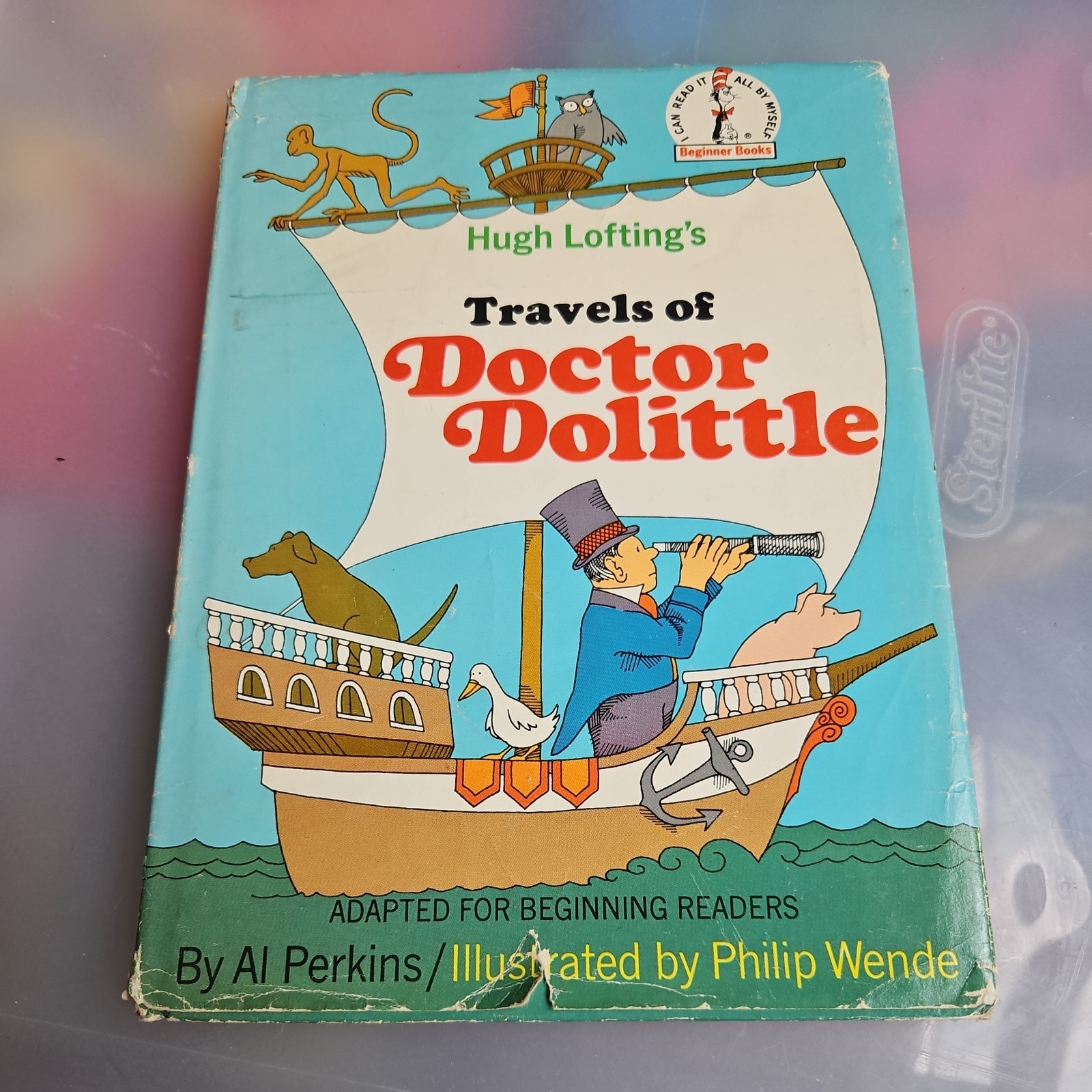 Hugh Lofting’s Travels Of Doctor Dolittle, AL Perkins, 1967 With Dust Jacket!
