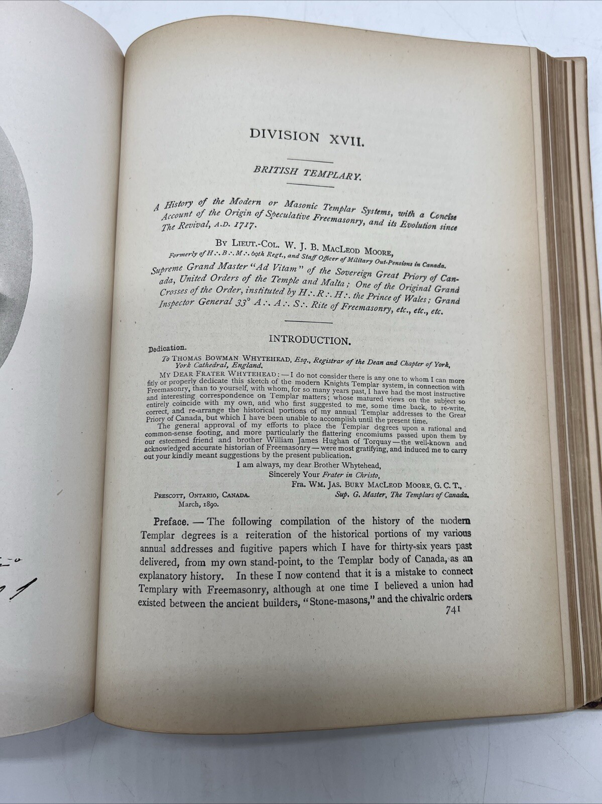 History Of Freemasonry And Concordant Orders Book Henry Stillson William H.1916