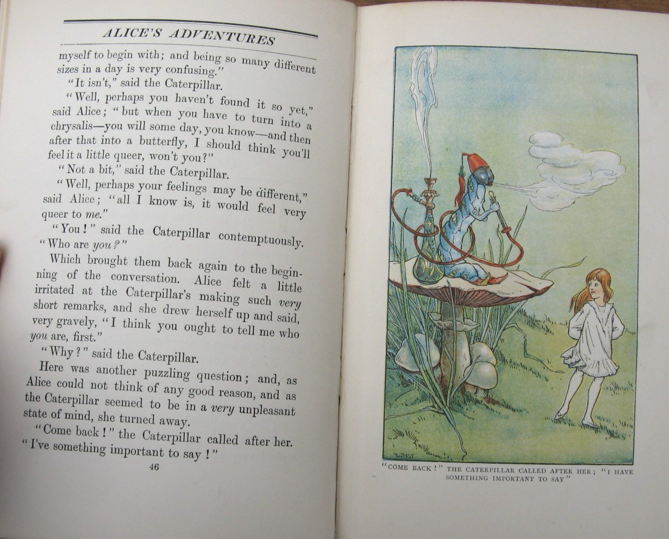 1907 Alice’s Adventures in Wonderland- Lewis Carroll Bodley Head 1st Edition