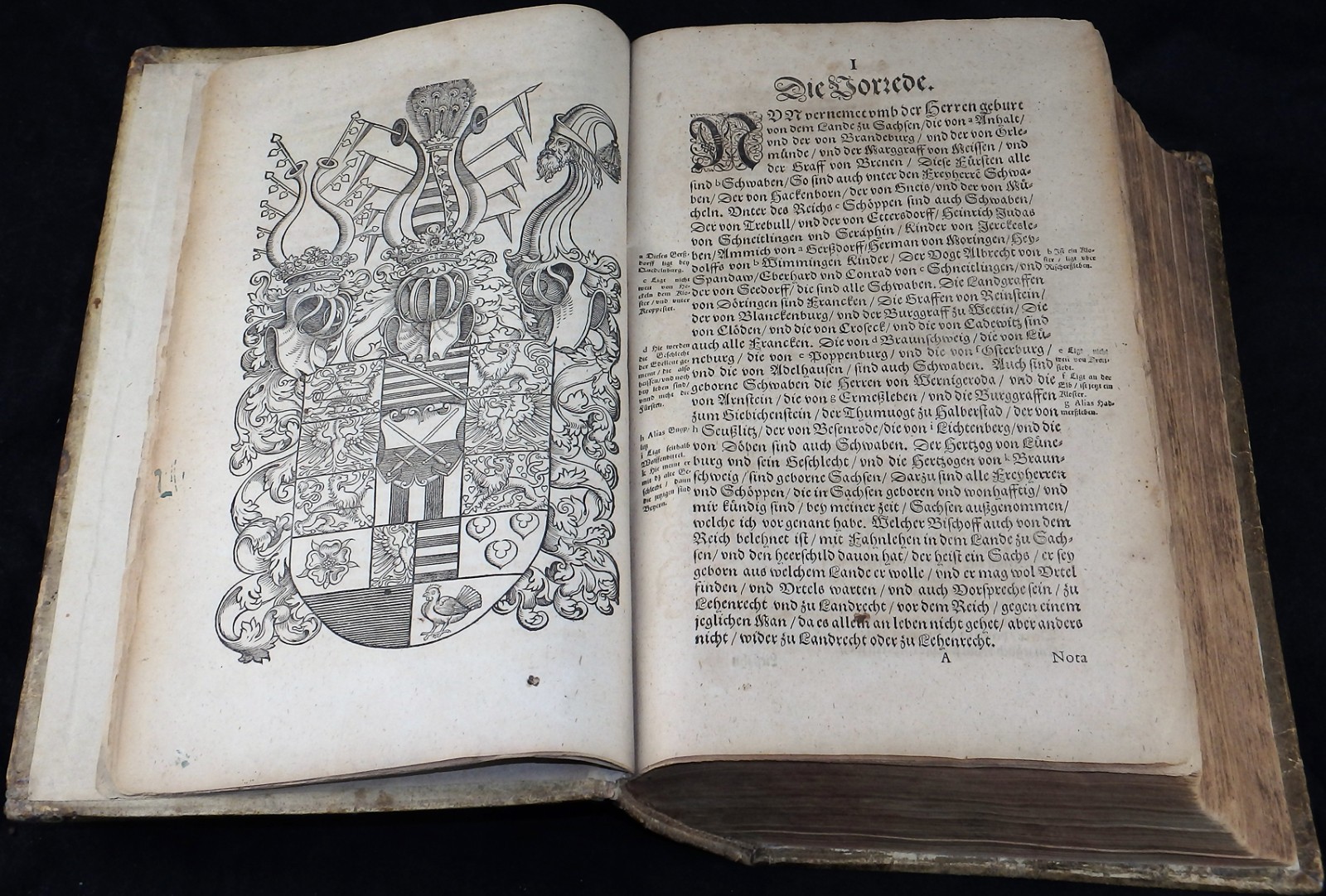 RIGHT SACHSENSPIEGEL TORGAU SINTENSIS REPGOW MASTER COVER WITTENBERG 1595