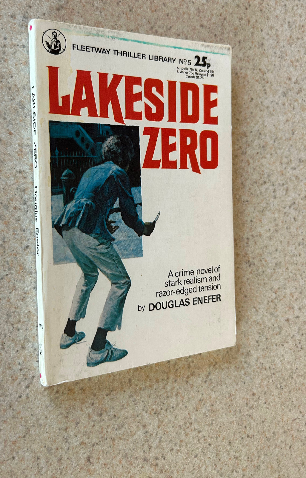 Douglas ENEFER — Lakeside Zero — 1977 Fleetway Thriller Library Paperback