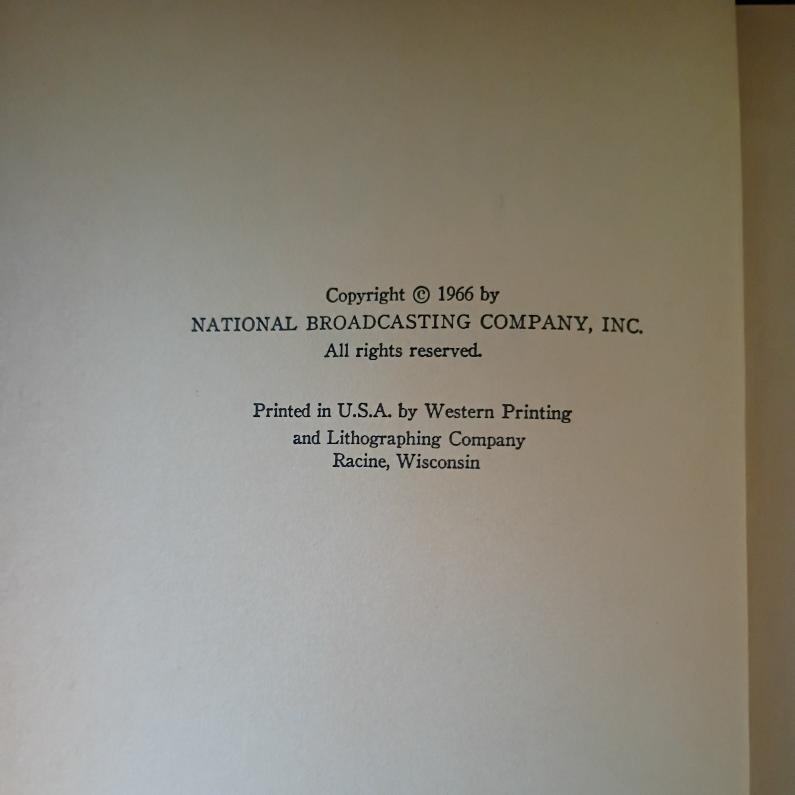 Bonanza Killer Lion 1966 Vintage Whitman Book, Authorized TV Adventure