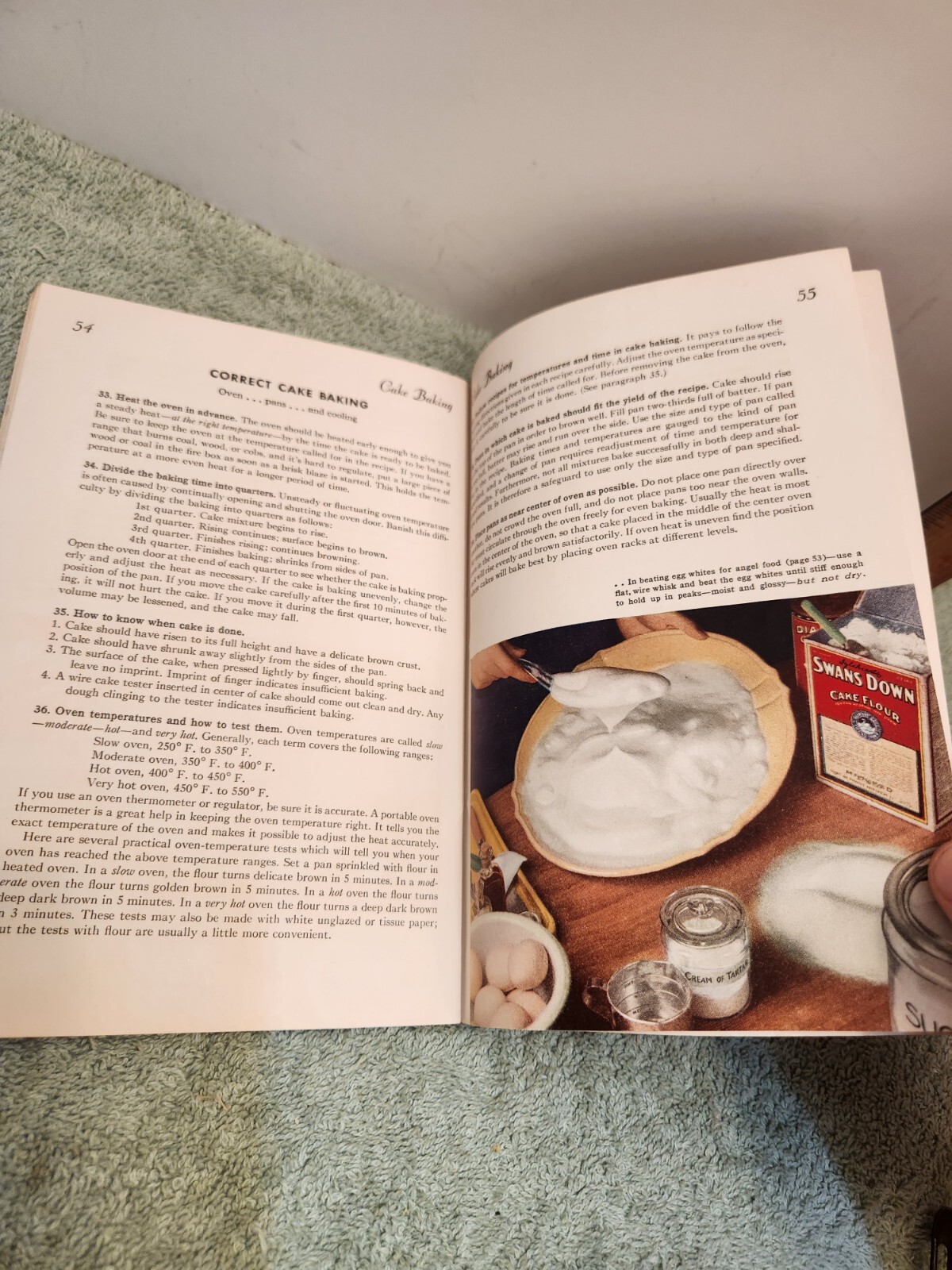 1934 General Foods The Latest Cake Secrets Cook Book Recipes Illustrated