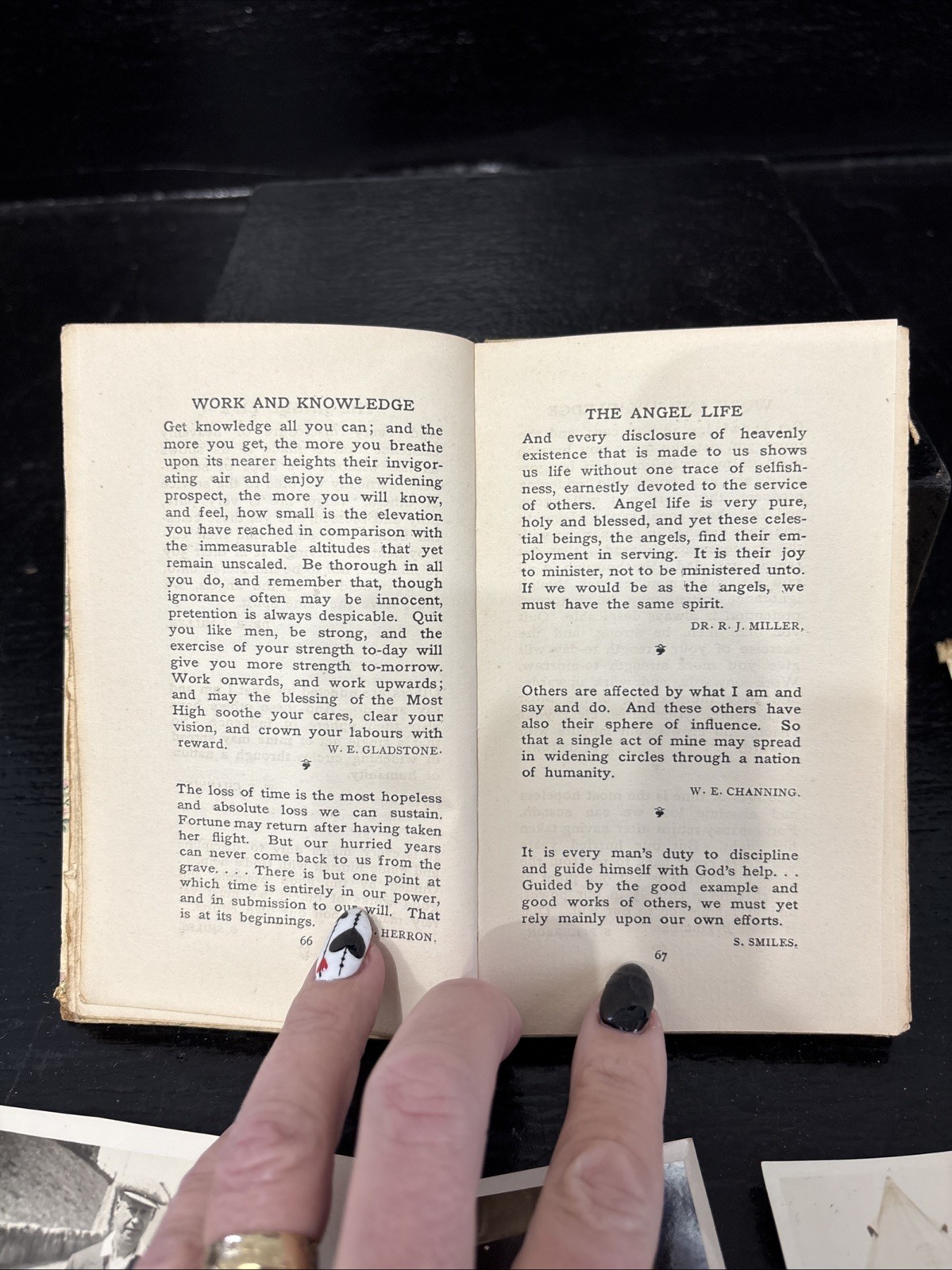 Rare Antique 1920’s Book Life’s Common Way With Photos Of Owner Inspirational