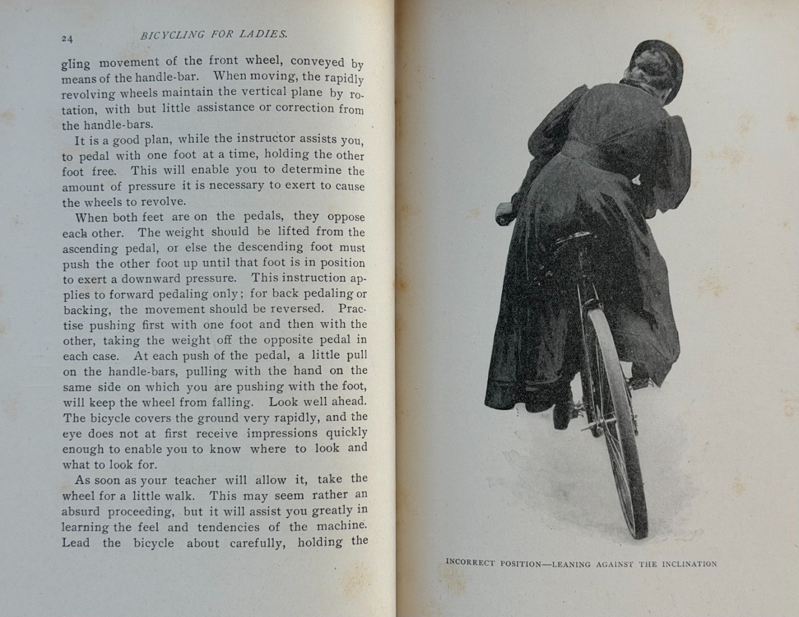 1896 Bicycling For Ladies Maria Ward 1st Ed. Alice Austen Bicycle Cycling ~ RARE