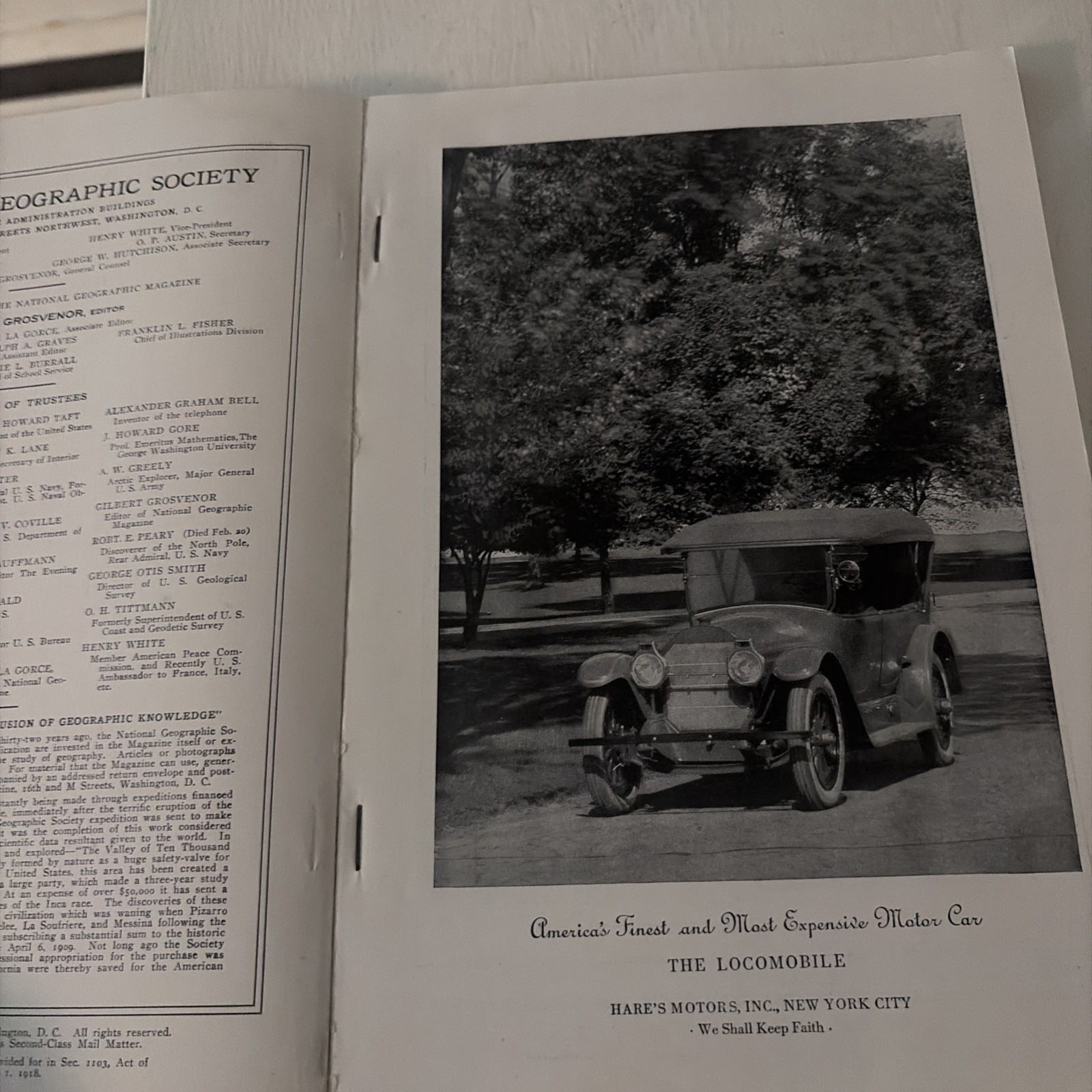 The National Geographic Magazine June 1920. National Parks, Redwoods