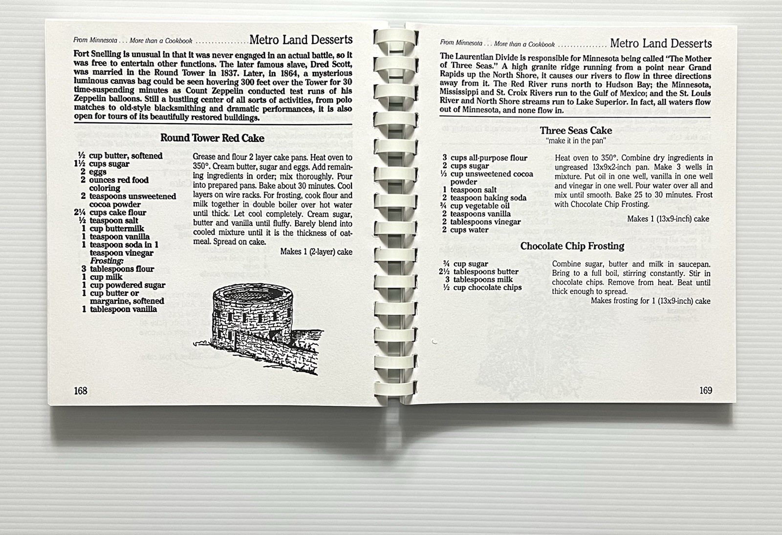 From Minnesota…More Than A Cookbook by Laurie & Debra Gluesing SB 1992