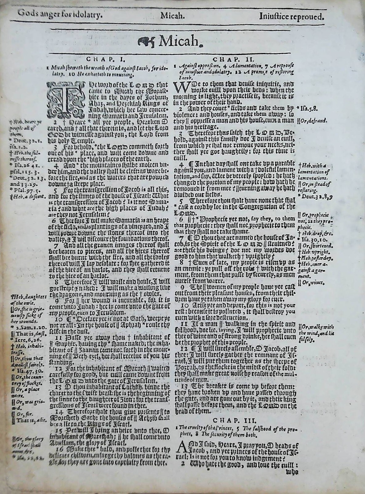 1614 KING JAMES BIBLE OLD TESTAMENT TITLE PAGE LEAVES * YOU PICK* KJV 400 YEARS