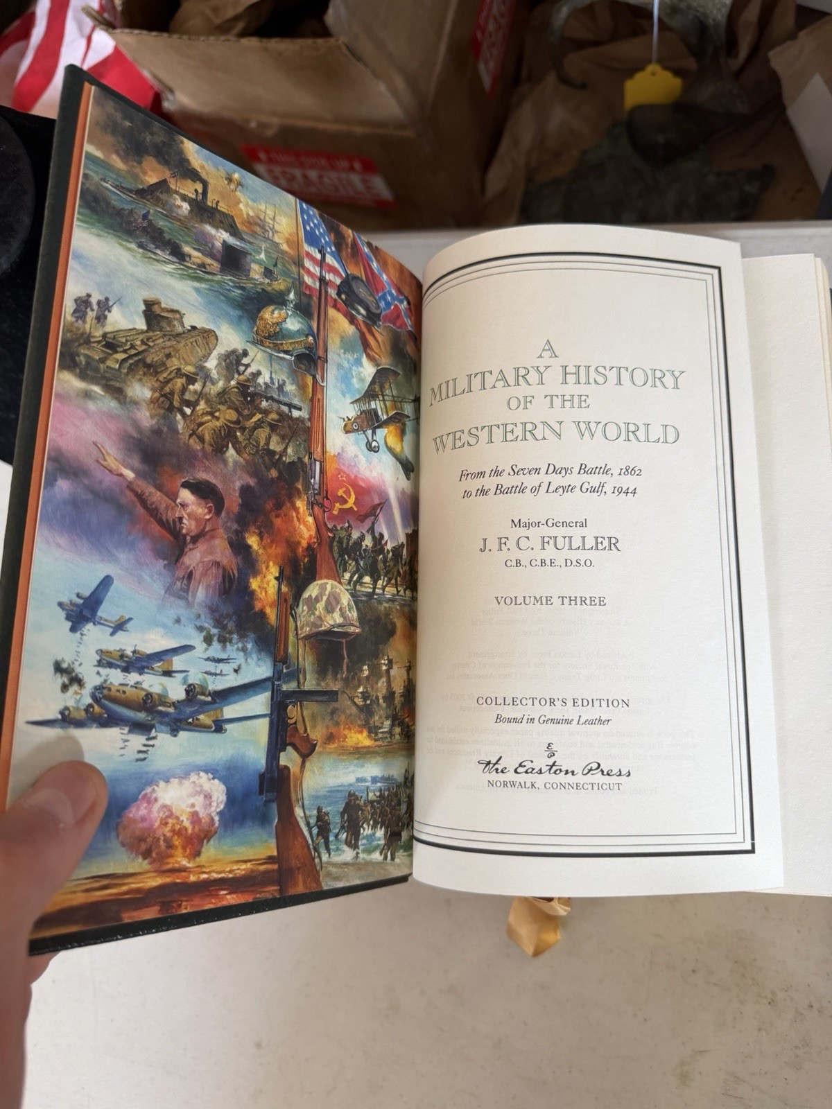 2003 EASTON PRESS 3 Vol A Military History of the Western World