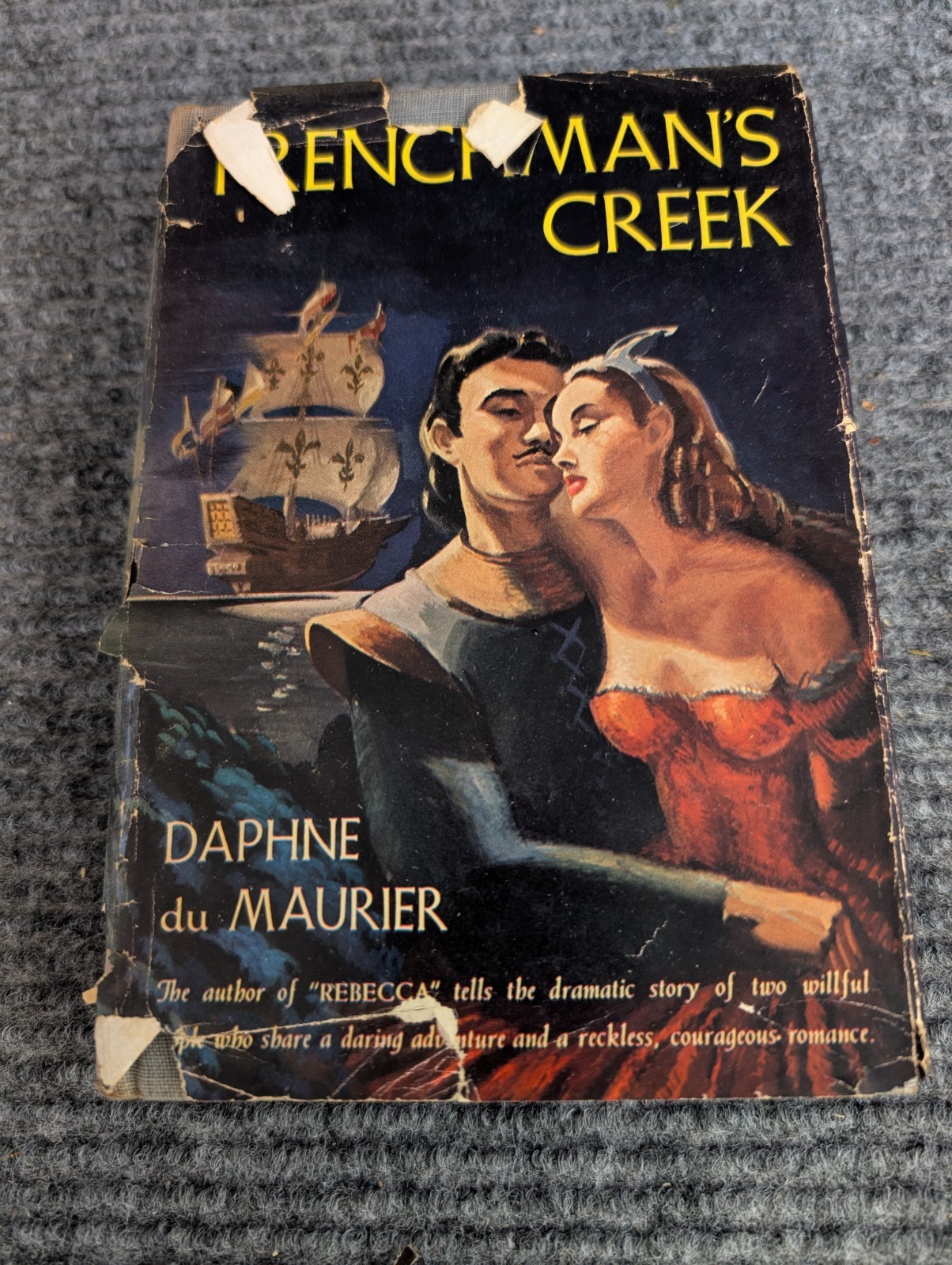 Vintage 1946 Frenchman’s Creek by Daphne du Maurier – Triangle Books Hardcover