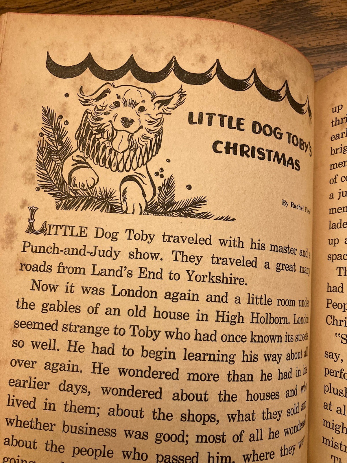 VTG The Christmas Book 1954 Whitman Publishing Hardcover Most Large Print Illust