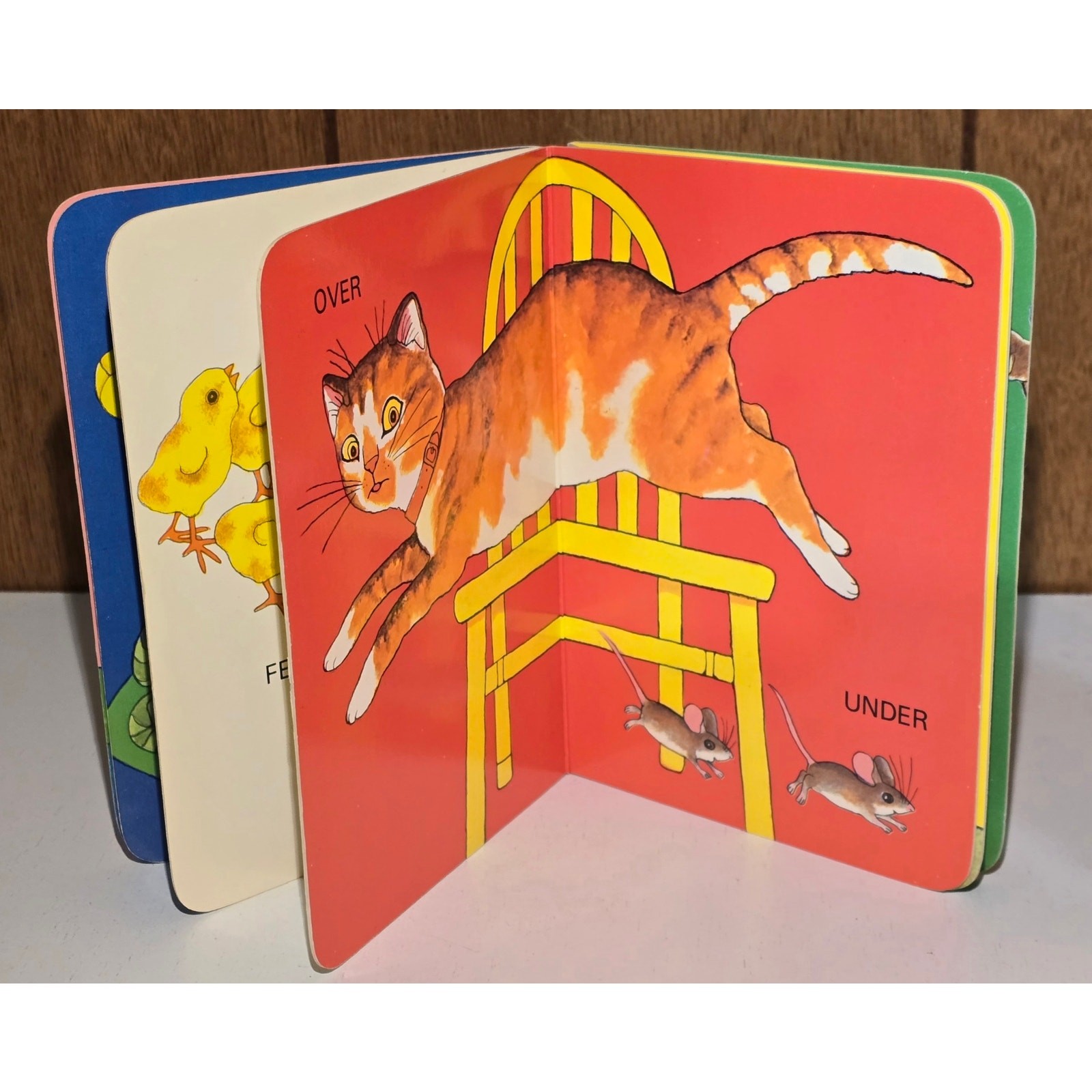 Vintage Random House Big and Little Board Book J P Miller Vintage 1976 Animals
