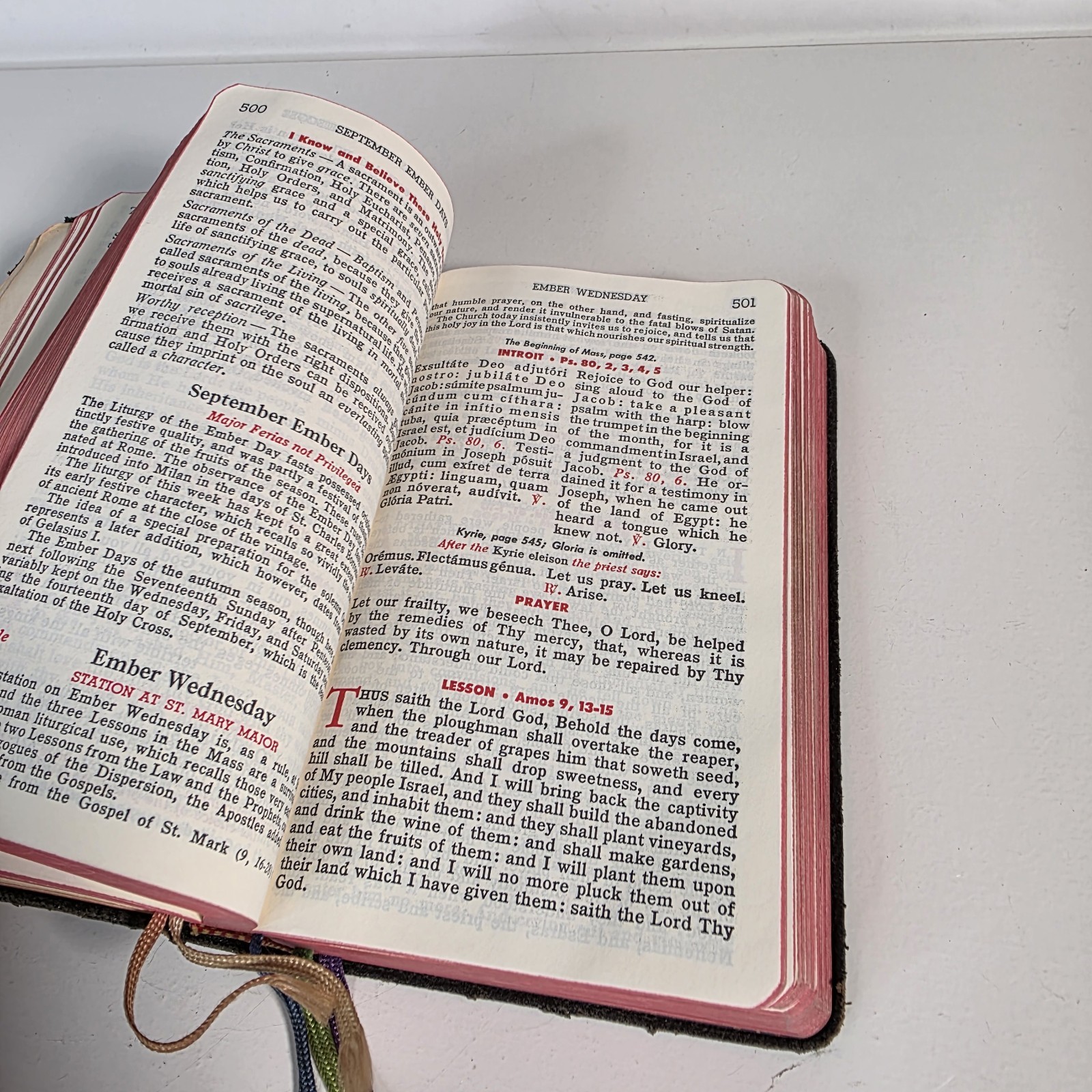 Saint Mary My Everyday Missal And Heritage New York Benziger Brothers Catholic