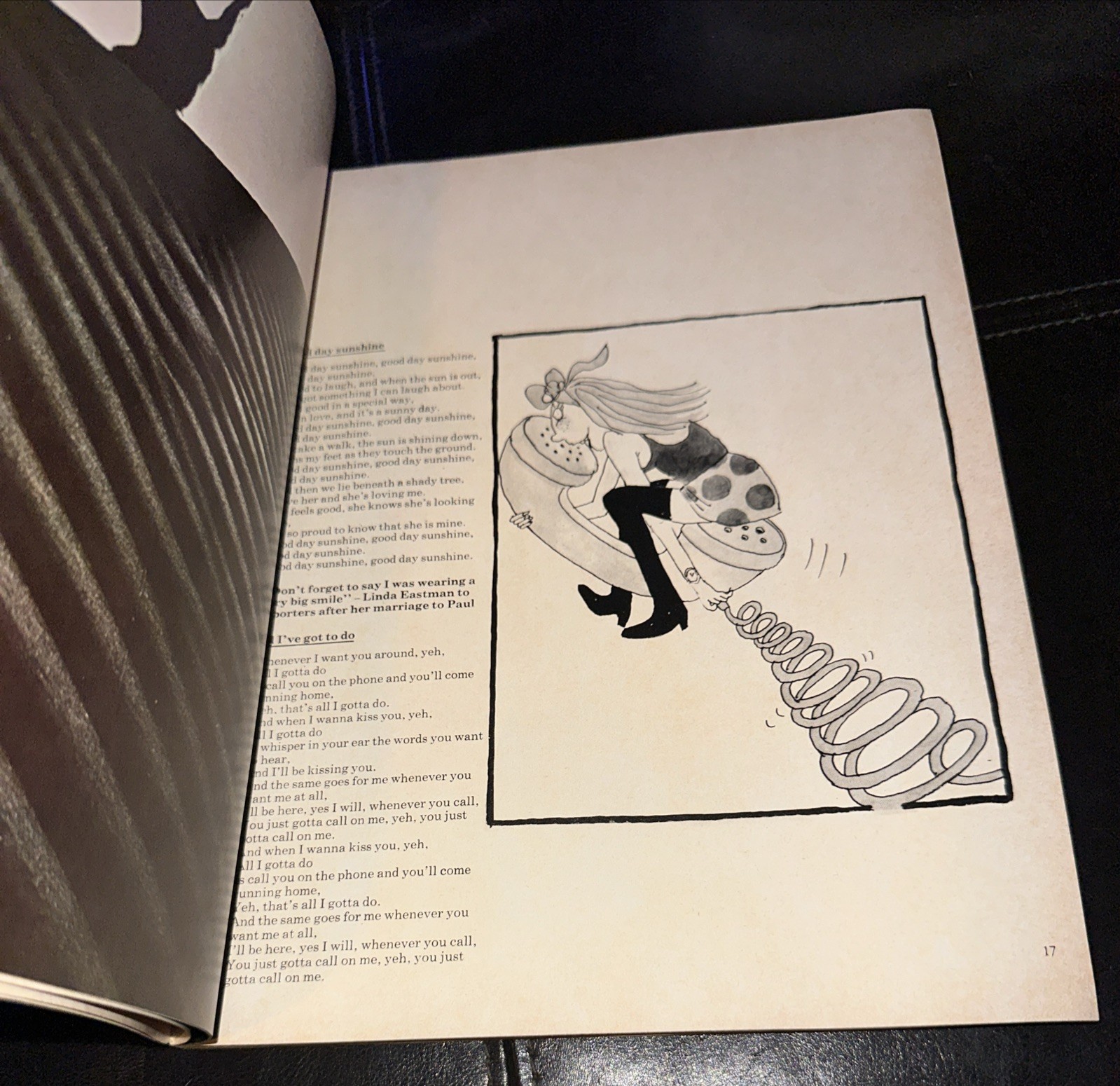 The Beatles Illustrated Lyrics Dell Special 1st Ed. 1972 & 4-Way Combo Book#163A