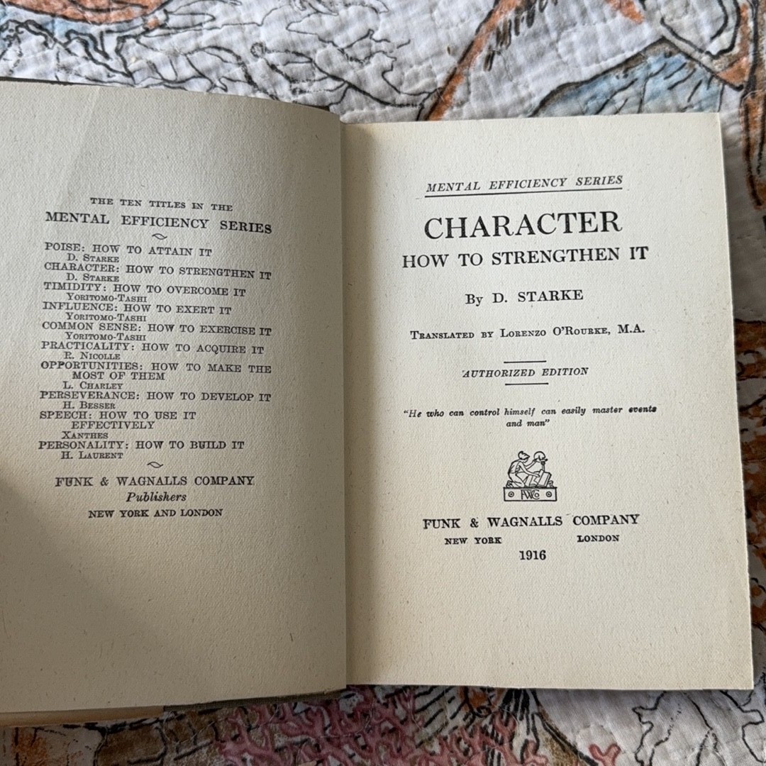 Mental Efficiency Series 5-Book Set 1916