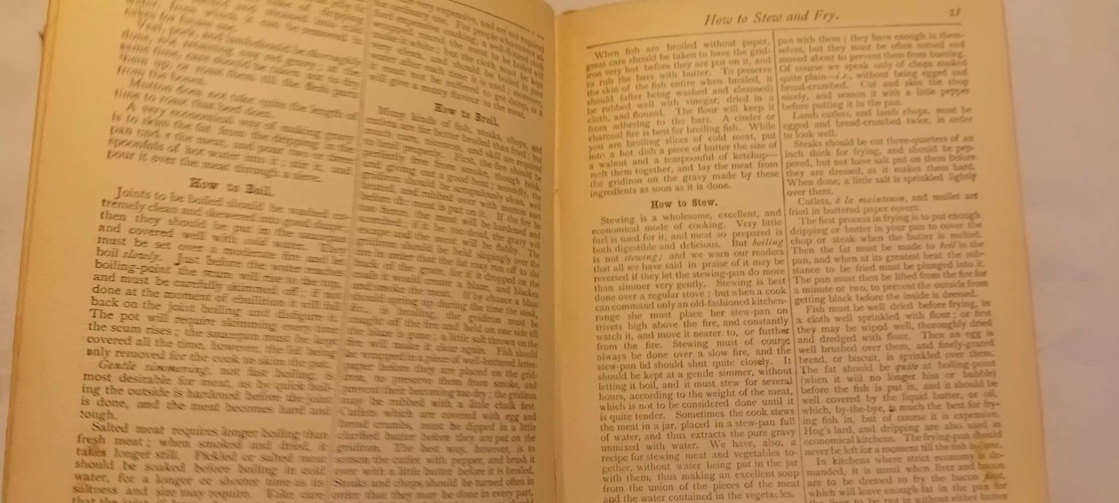 C.1891 Hb Warnes Modern Cookery Recipes Practical Advice Mary Jewry