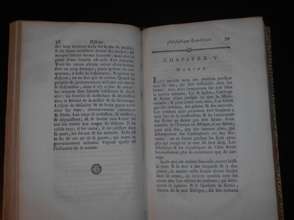 1775 book w/3 maps America, history of Europe politics religion war trade arts
