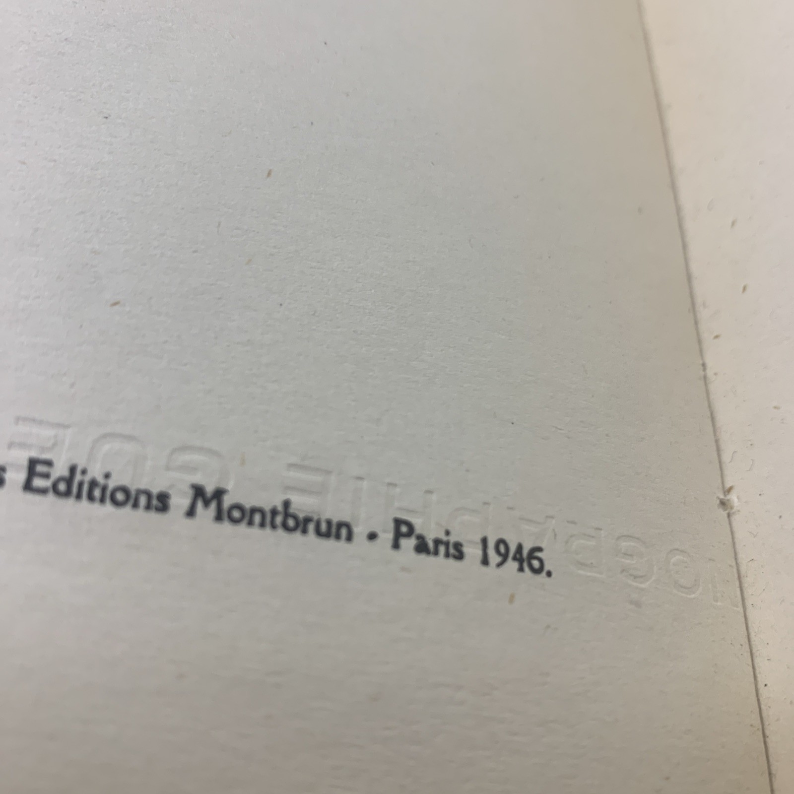 RARE Ronald Searle Le Nouveau Ballet Anglais Montbrun